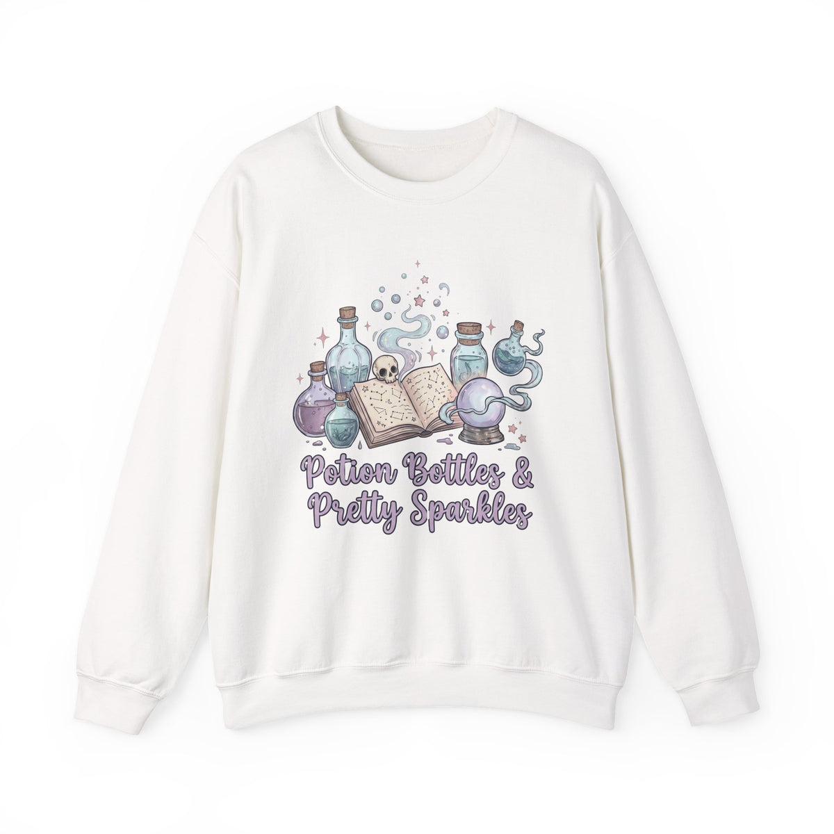 Potion Bottles and Pretty Sparkles Sweatshirt - Gildan