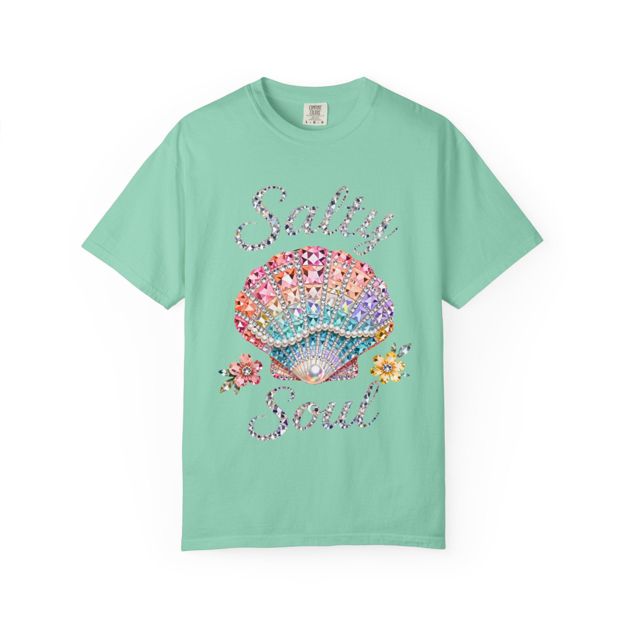 Salty Soul Jewel Tee - Comfort Colors