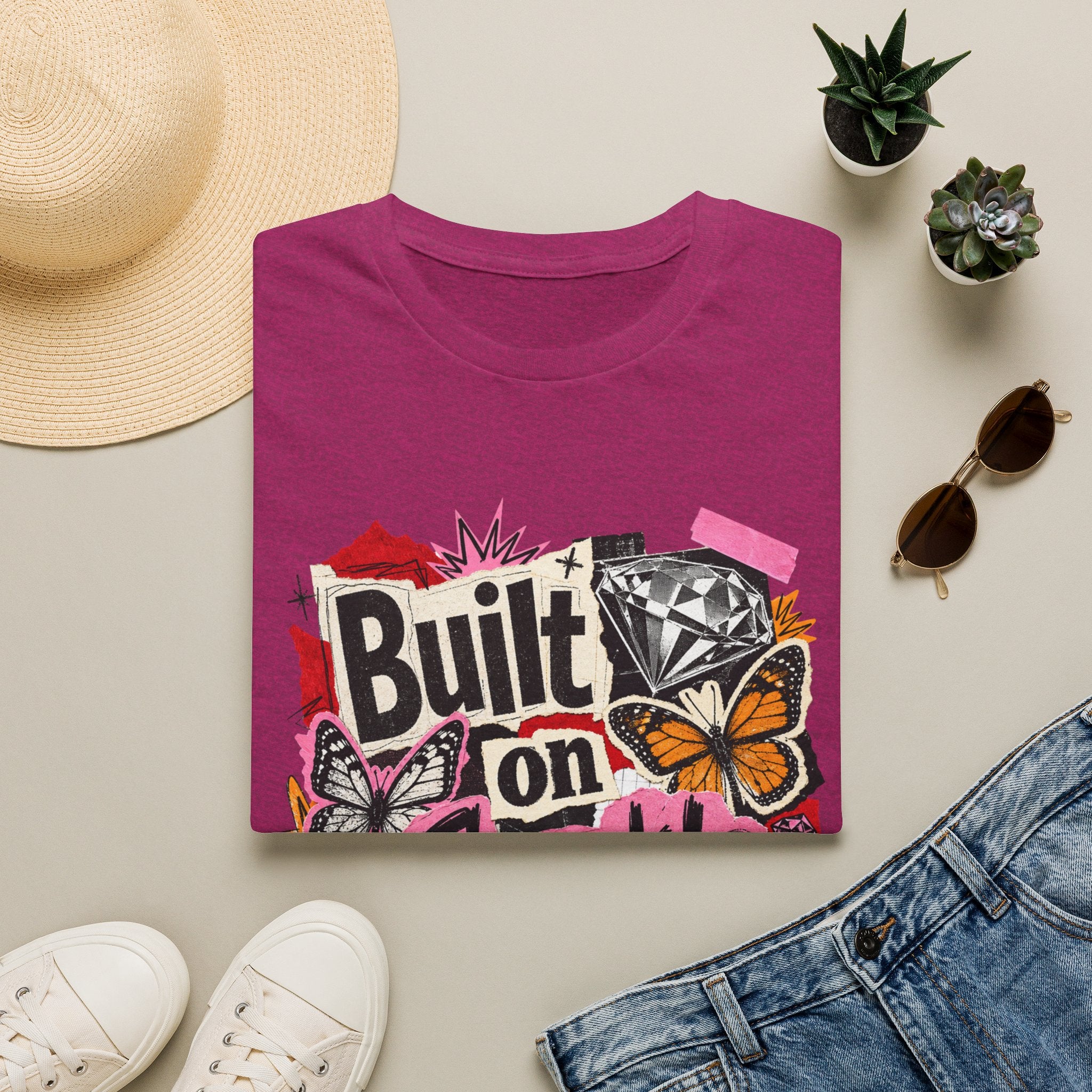 Built on Sparkle Tee - Gildan