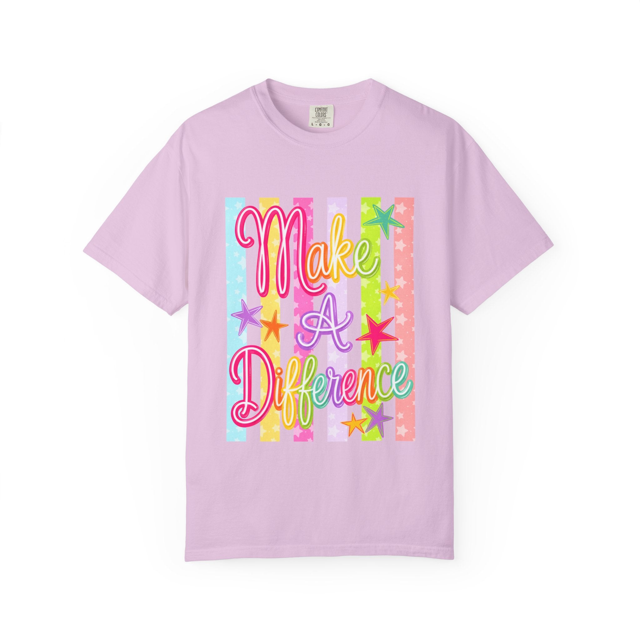 Make a Difference Tee - Comfort Colors