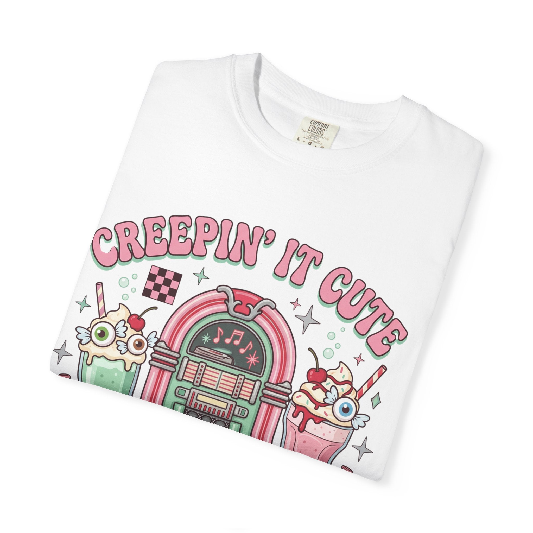 Creepin' It Cute Tee - Comfort Colors