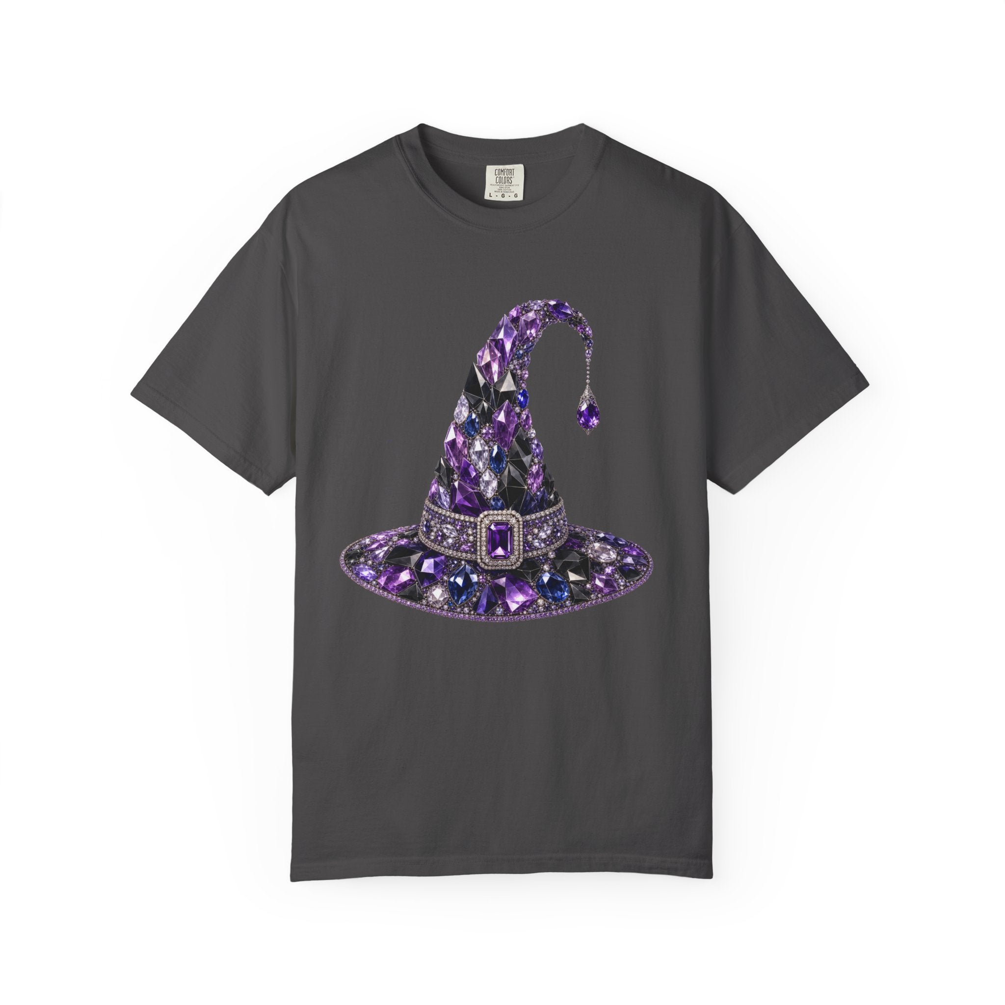 Jeweled Witches Hat Tee - Comfort Colors
