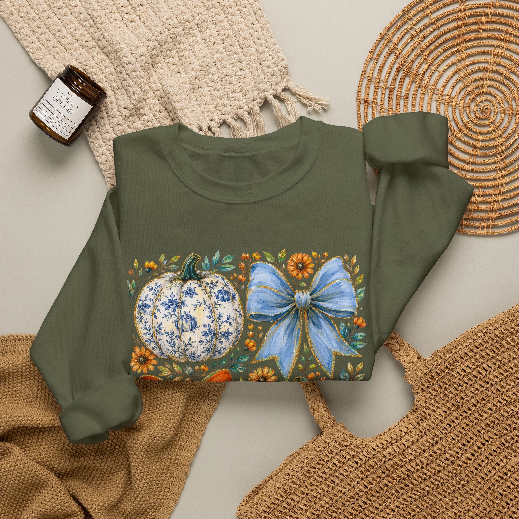 Fall Autumn Cozy Sweatshirt - Gildan