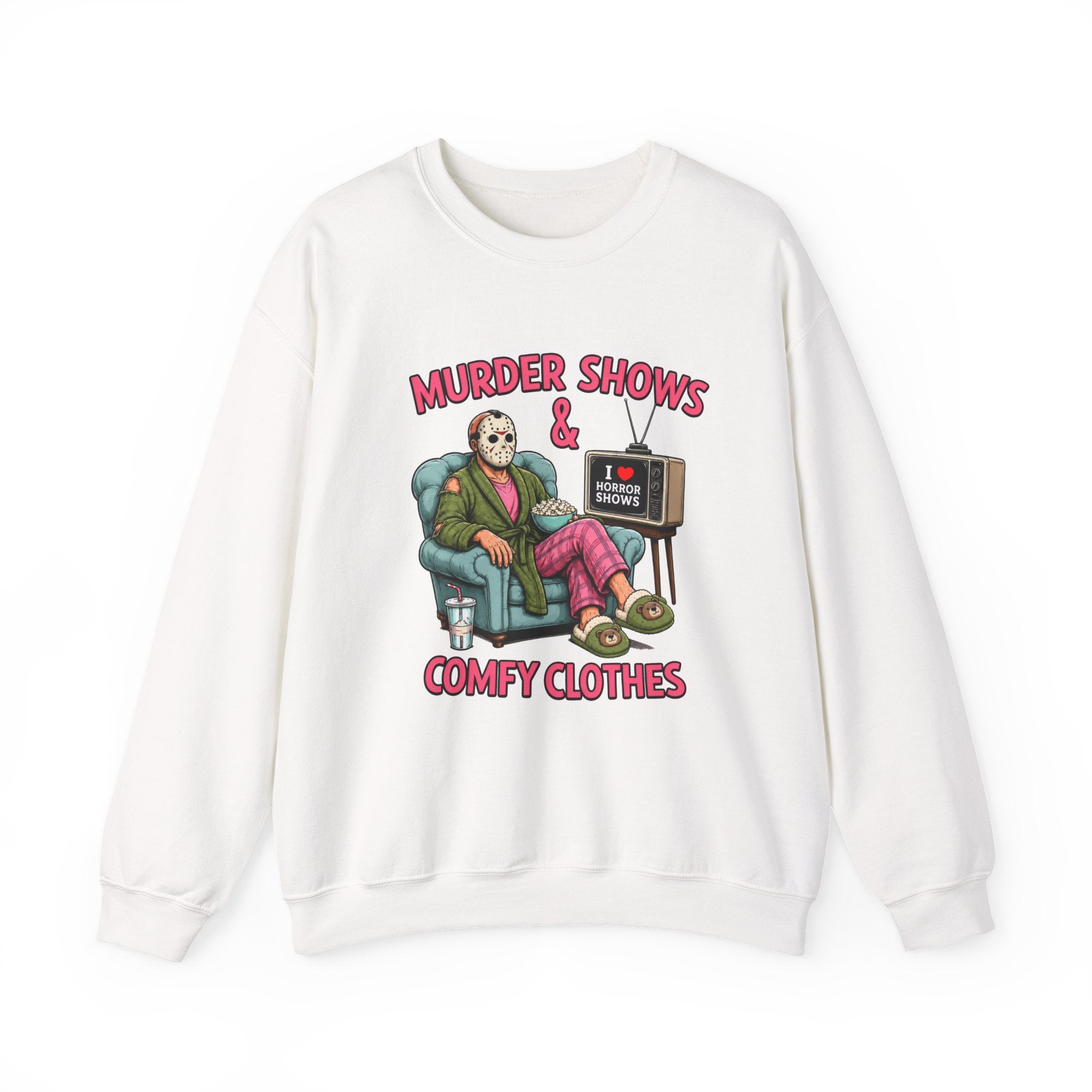 Murder Shows and Comfy Clothes Sweatshirt