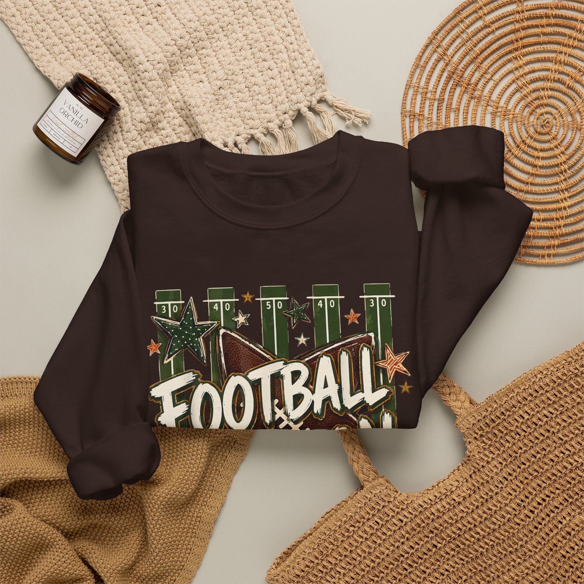 Football Season Sweatshirt - Gildan