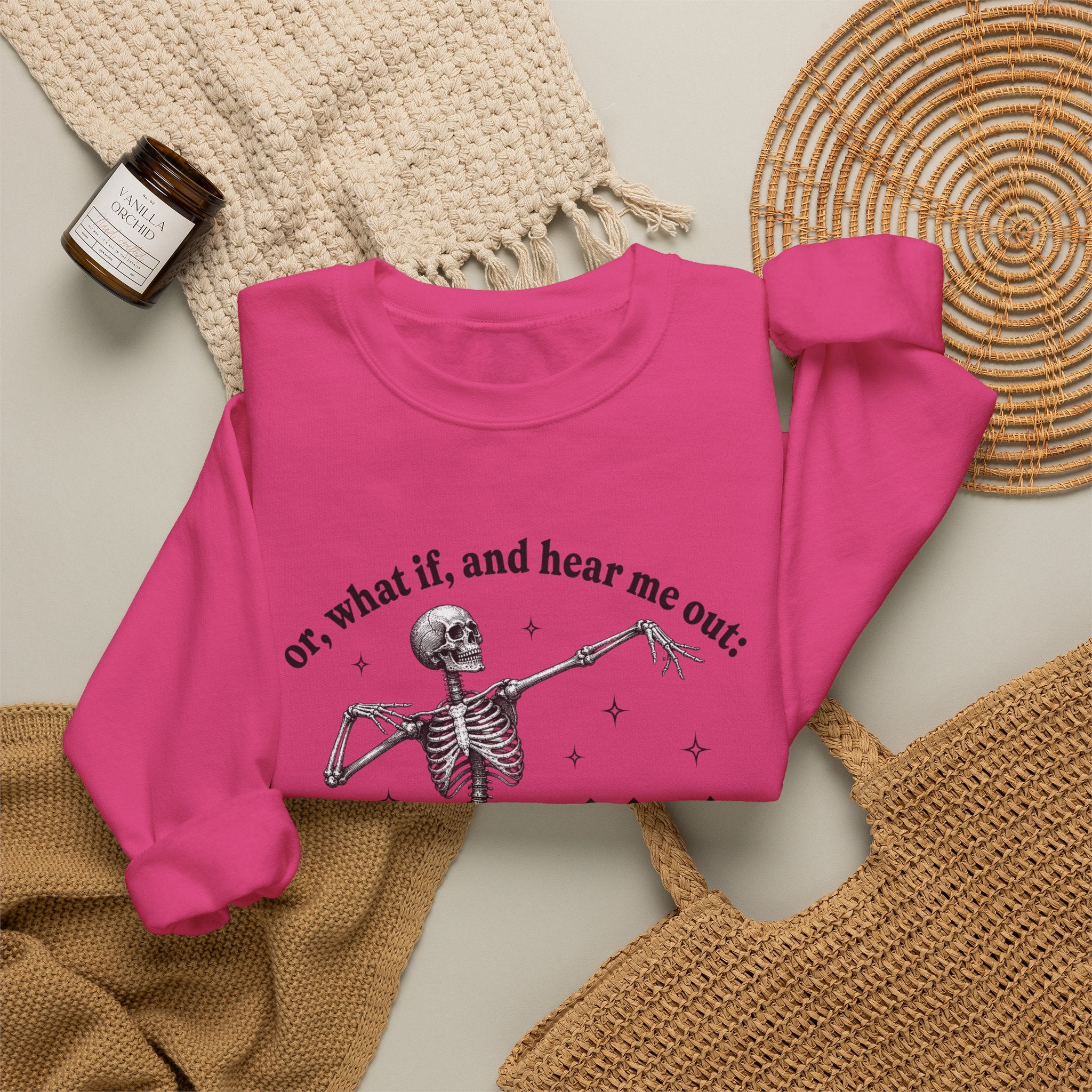 Or What If And Hear Me Out Sweatshirt - Gildan
