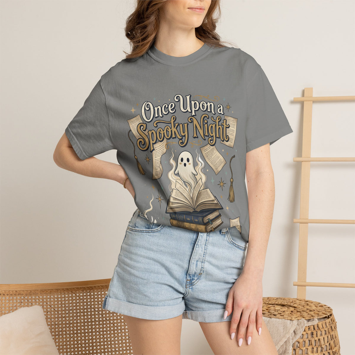 Once Upon a Spooky Night Tee - Comfort Colors