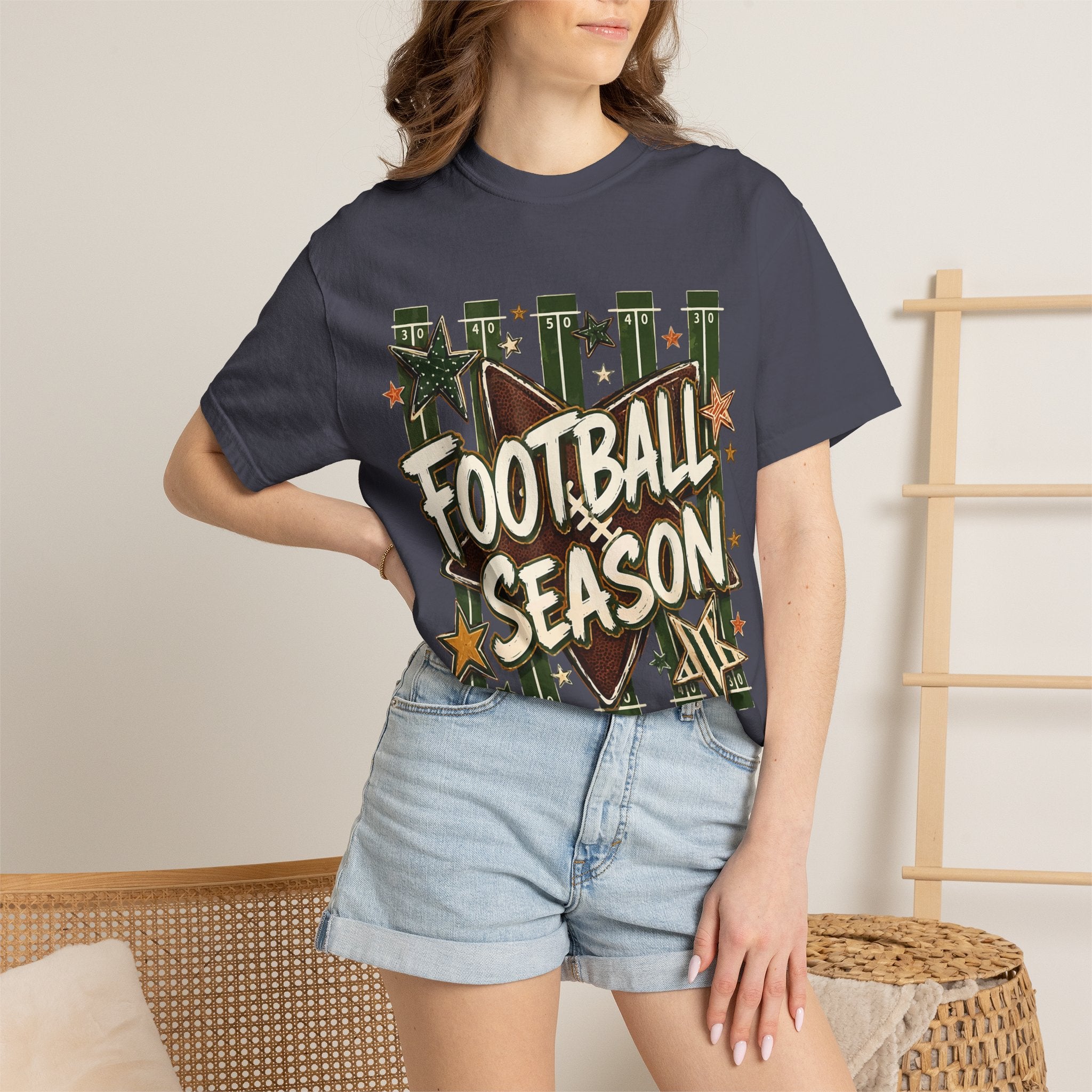 Football Season Tee - Comfort Colors