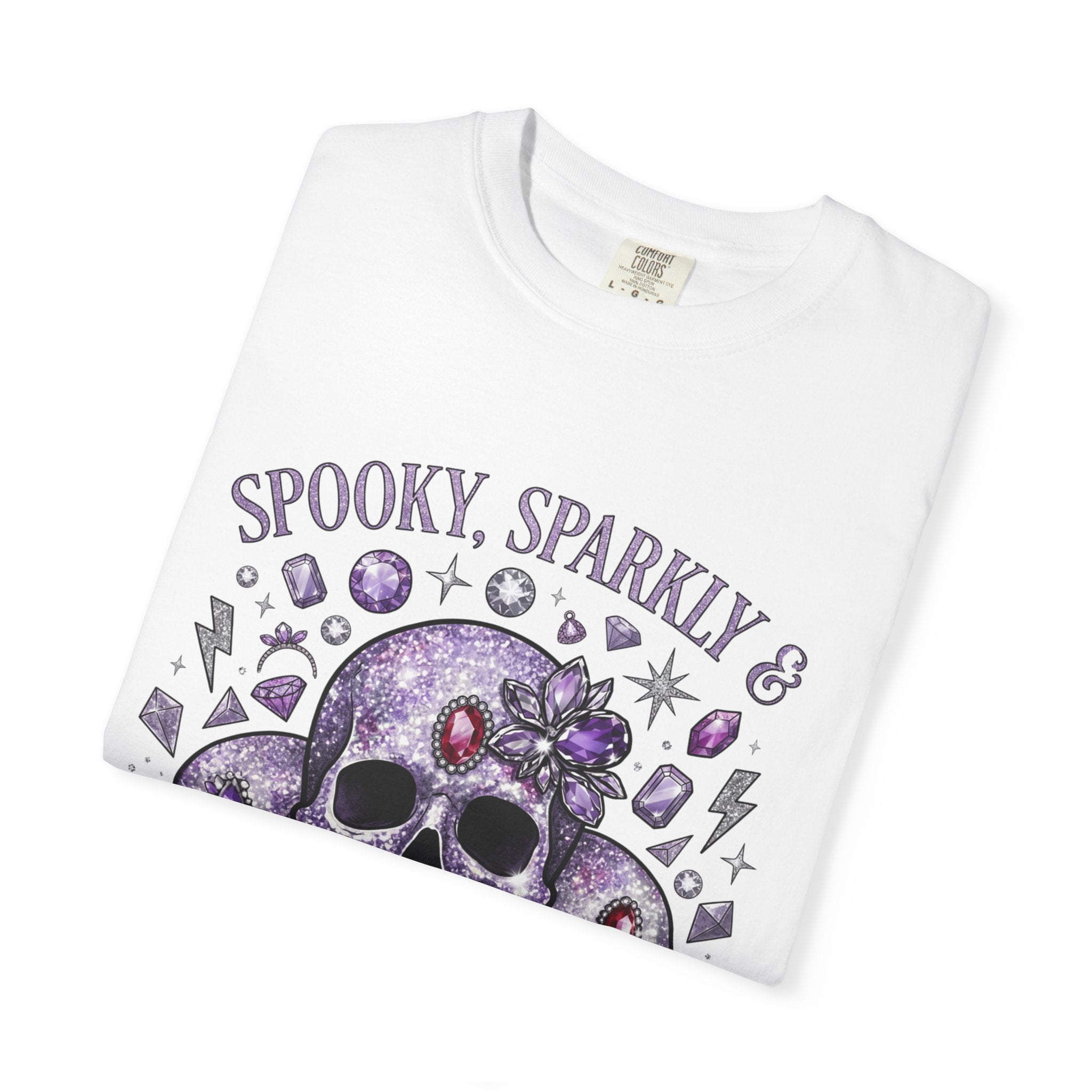 Spooky and Sparkly Tee - Comfort Colors