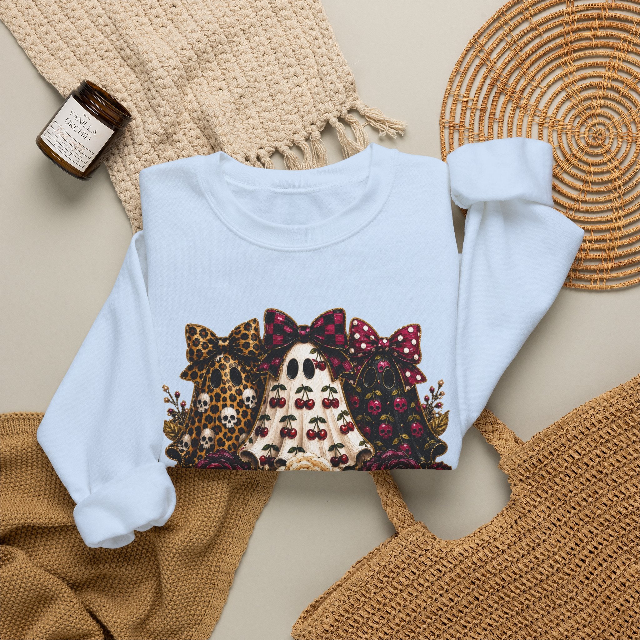 Cherry Ghosts Sweatshirt - Gildan