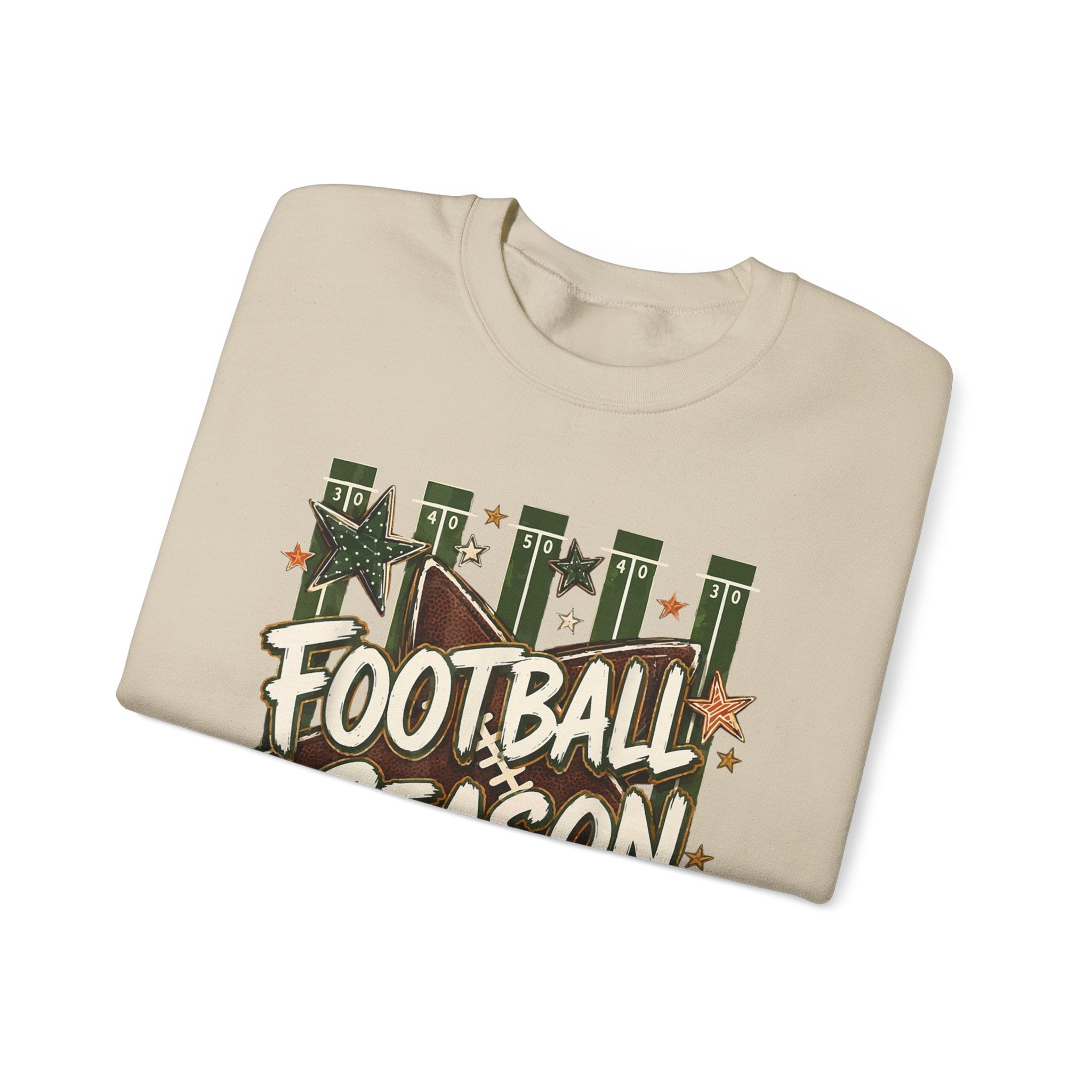 Football Season Sweatshirt - Gildan