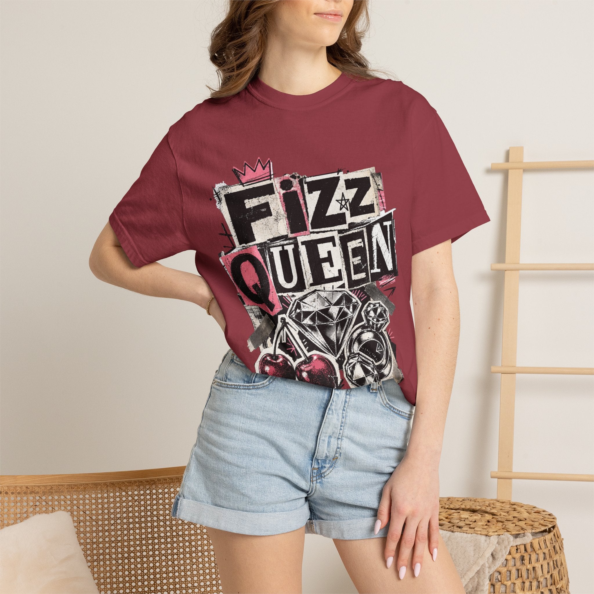 Fizz Queen Tee - Comfort Colors