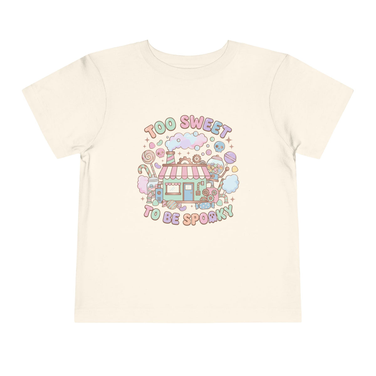 Too Sweet To Be Spooky Toddler Tee