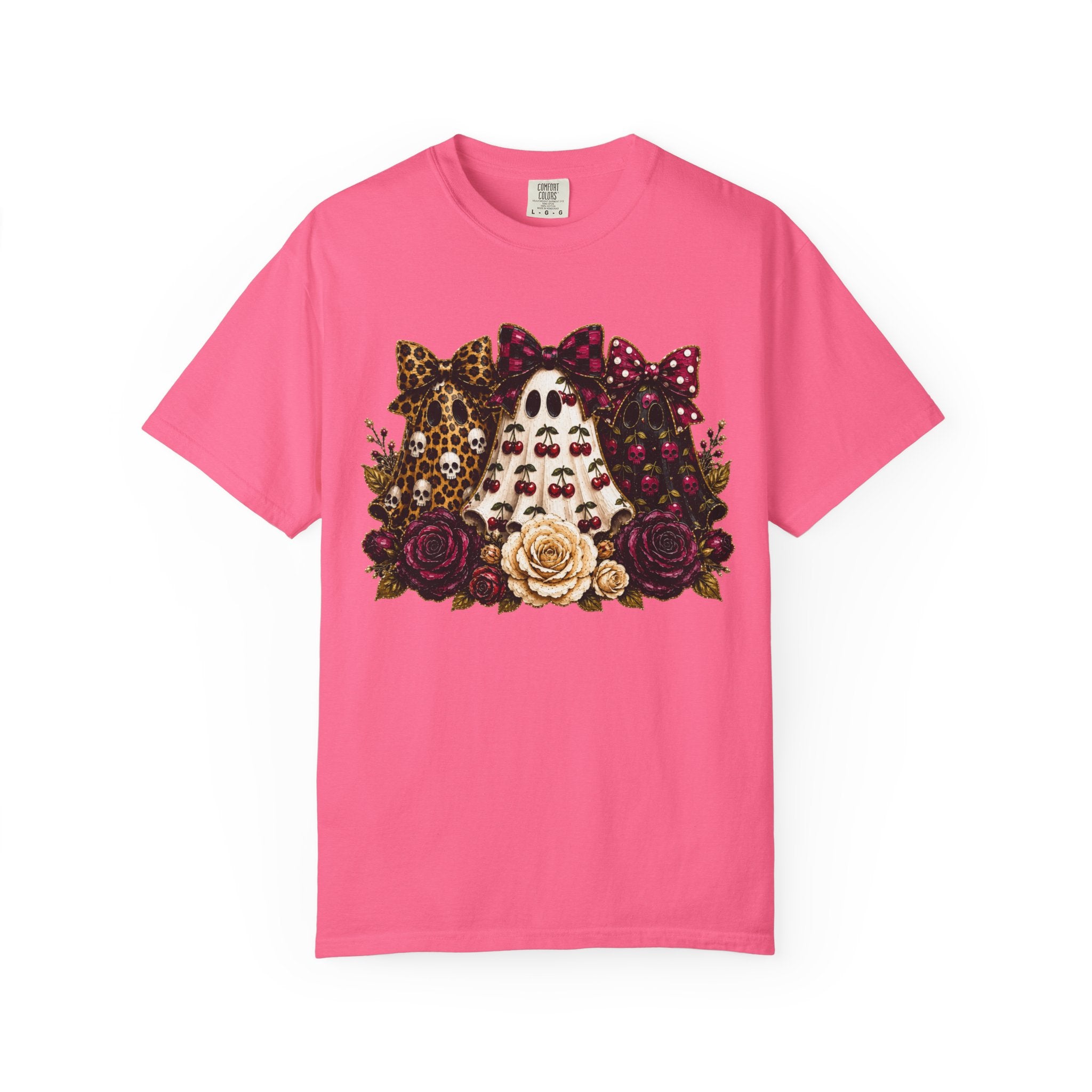Cherry Ghosts Tee - Comfort Colors