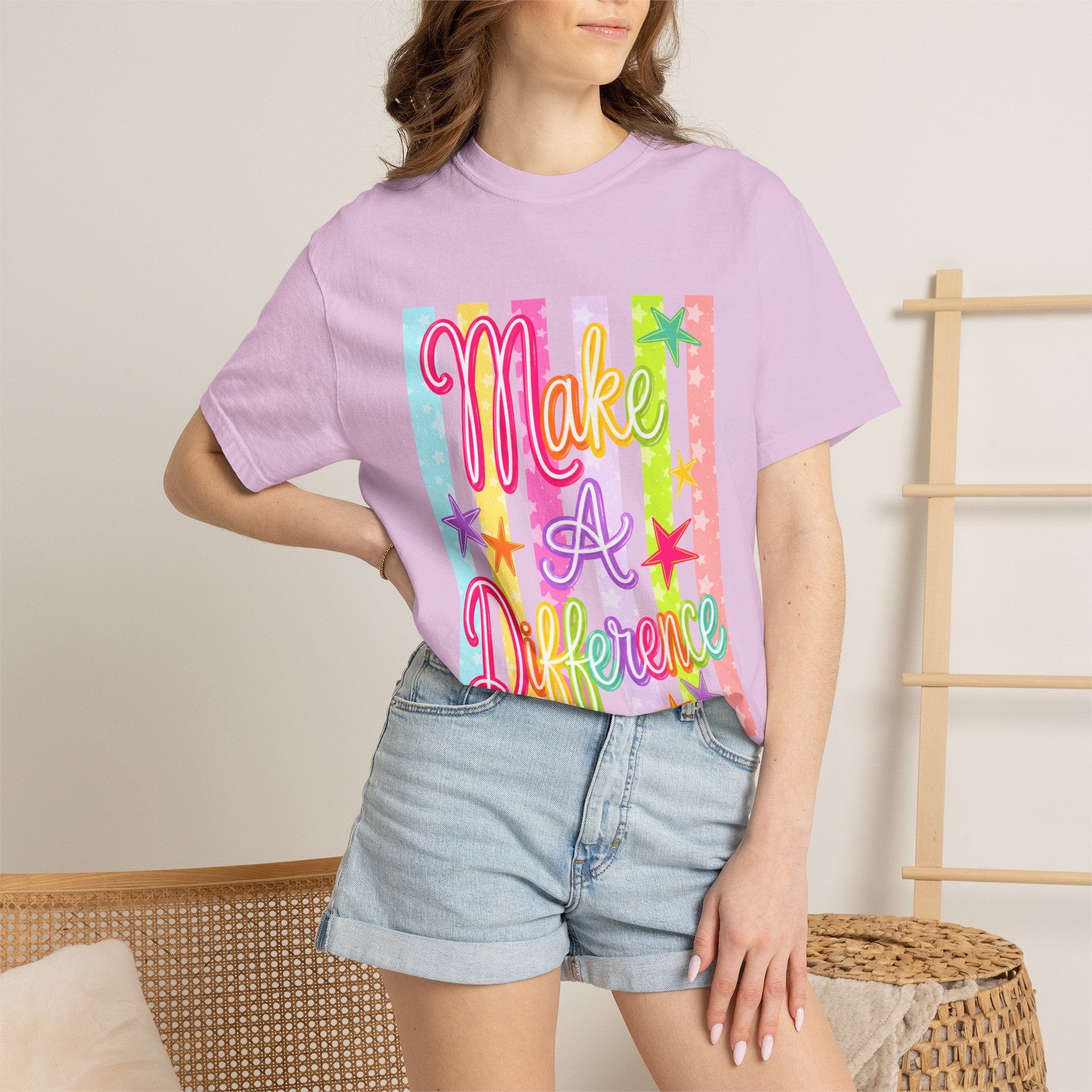 Make a Difference Tee - Comfort Colors