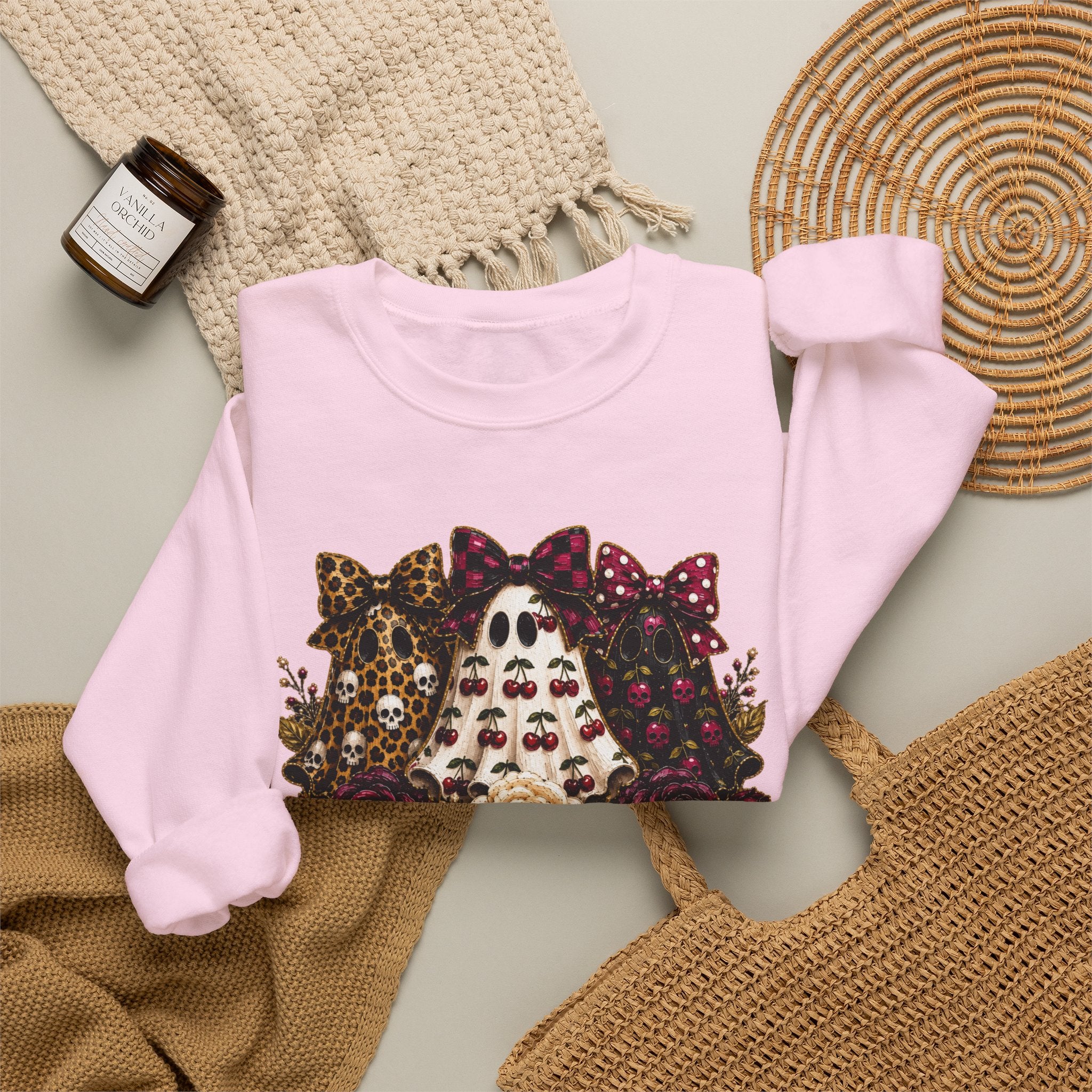Cherry Ghosts Sweatshirt - Gildan