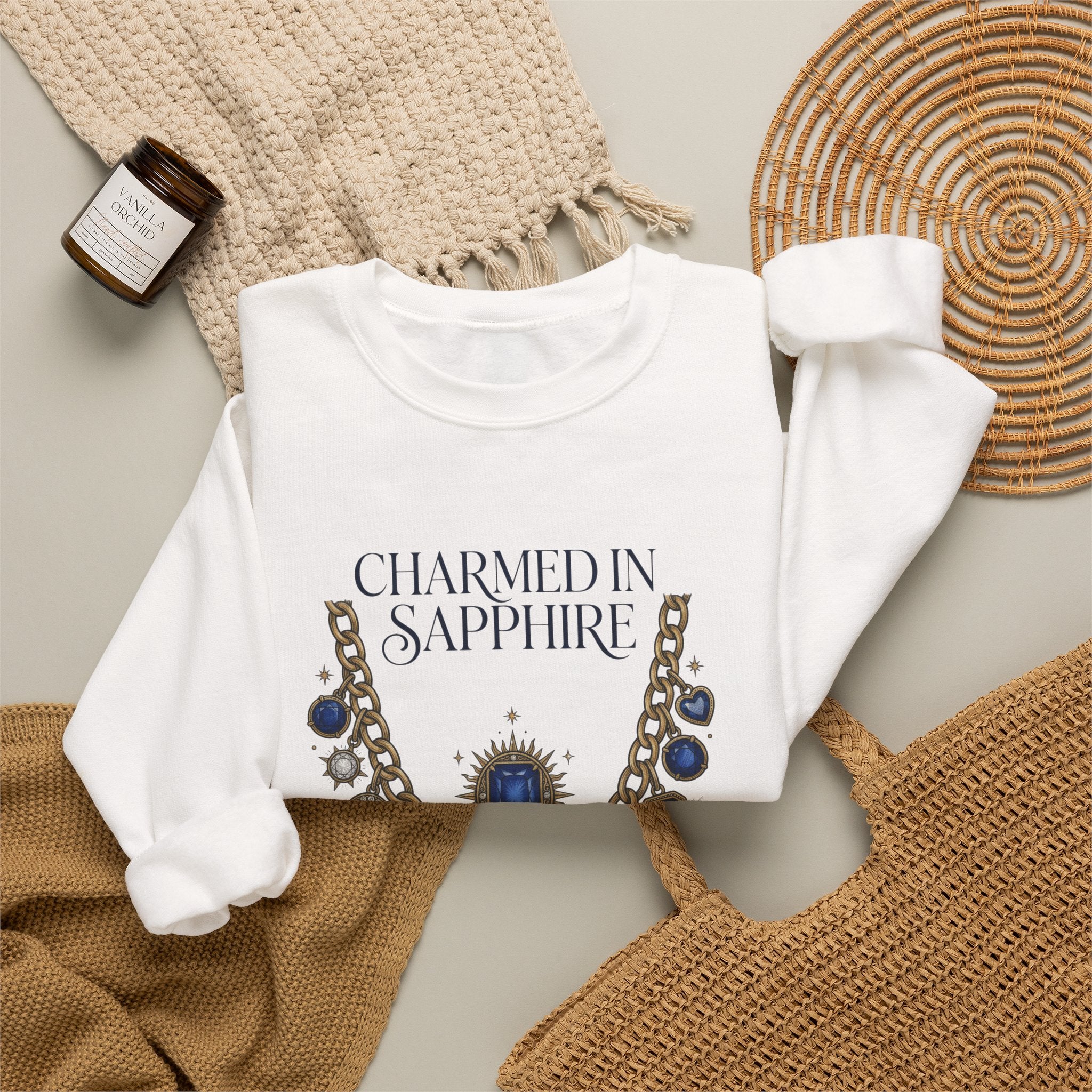 Charmed in Sapphire Sweatshirt - Gildan
