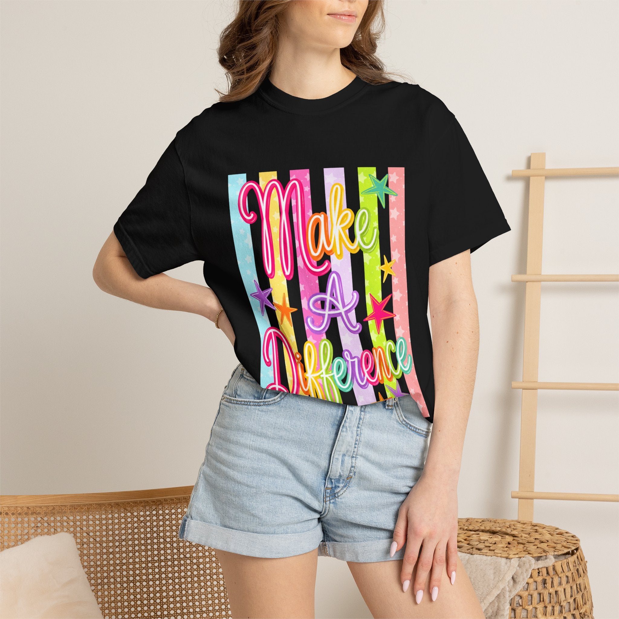 Make a Difference Tee - Comfort Colors