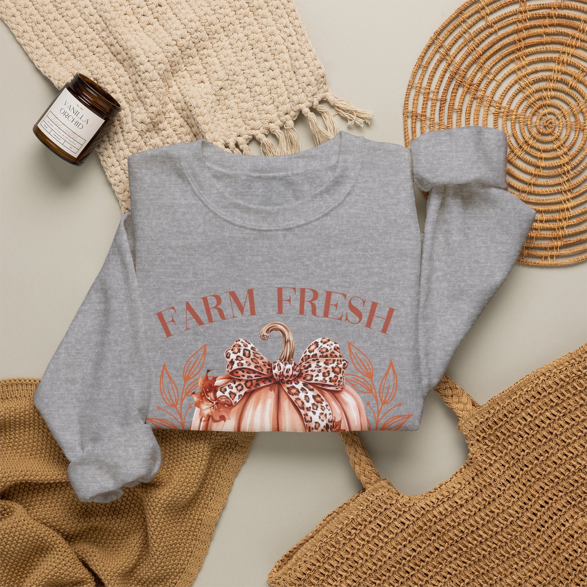 Farm Fresh Pumpkins Sweatshirt - Gildan
