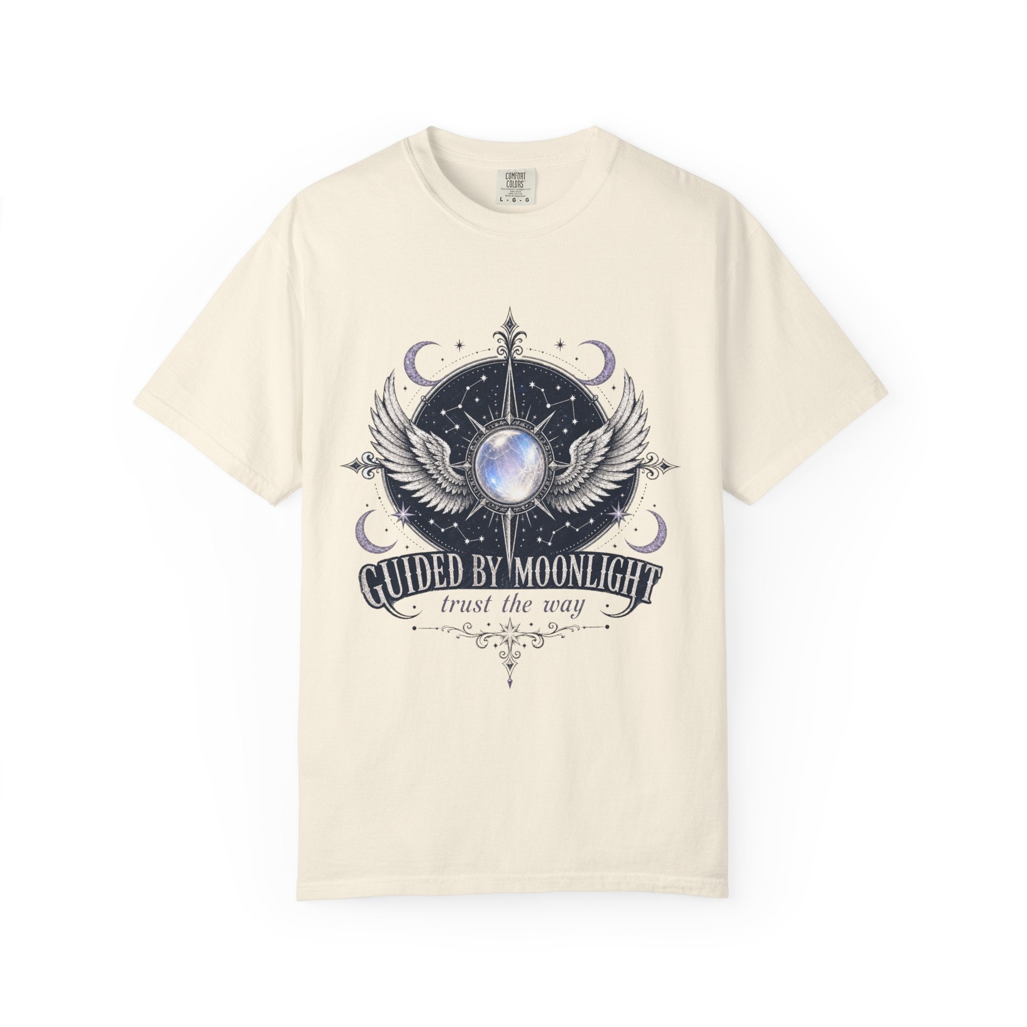 Guided by Moonlight Tee - Comfort Colors