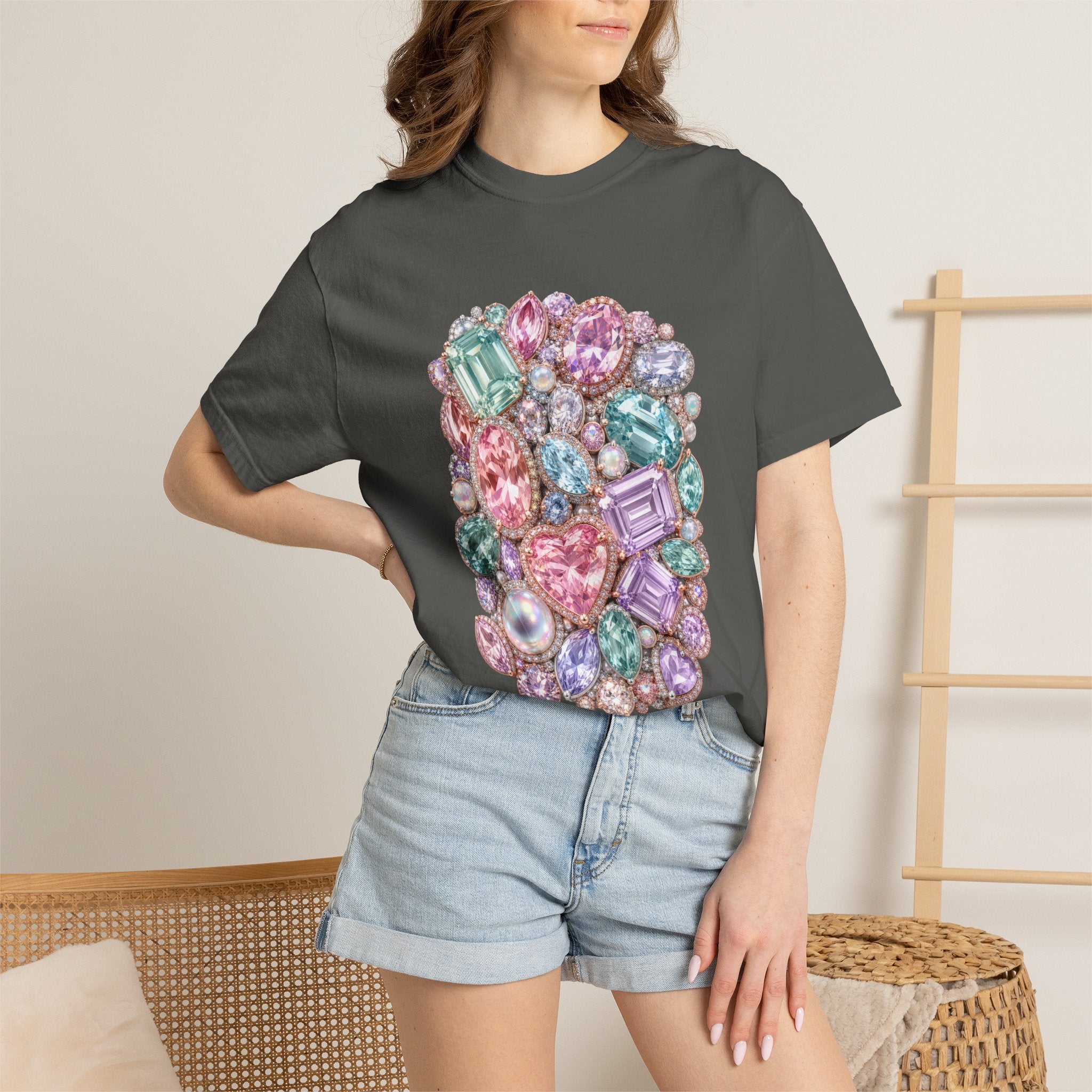 Halo Gemstone Tee - Comfort Colors
