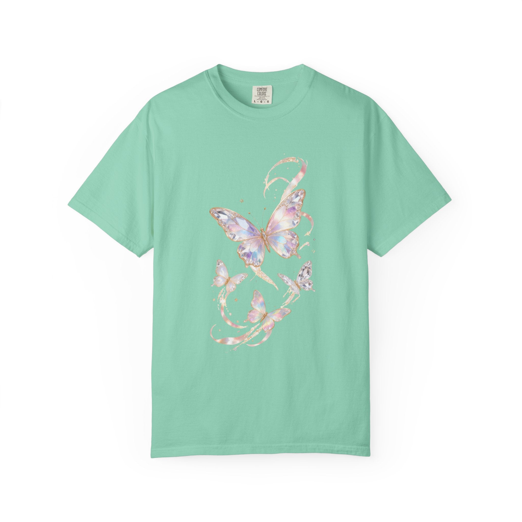 Halo Butterfly Tee - Comfort Colors