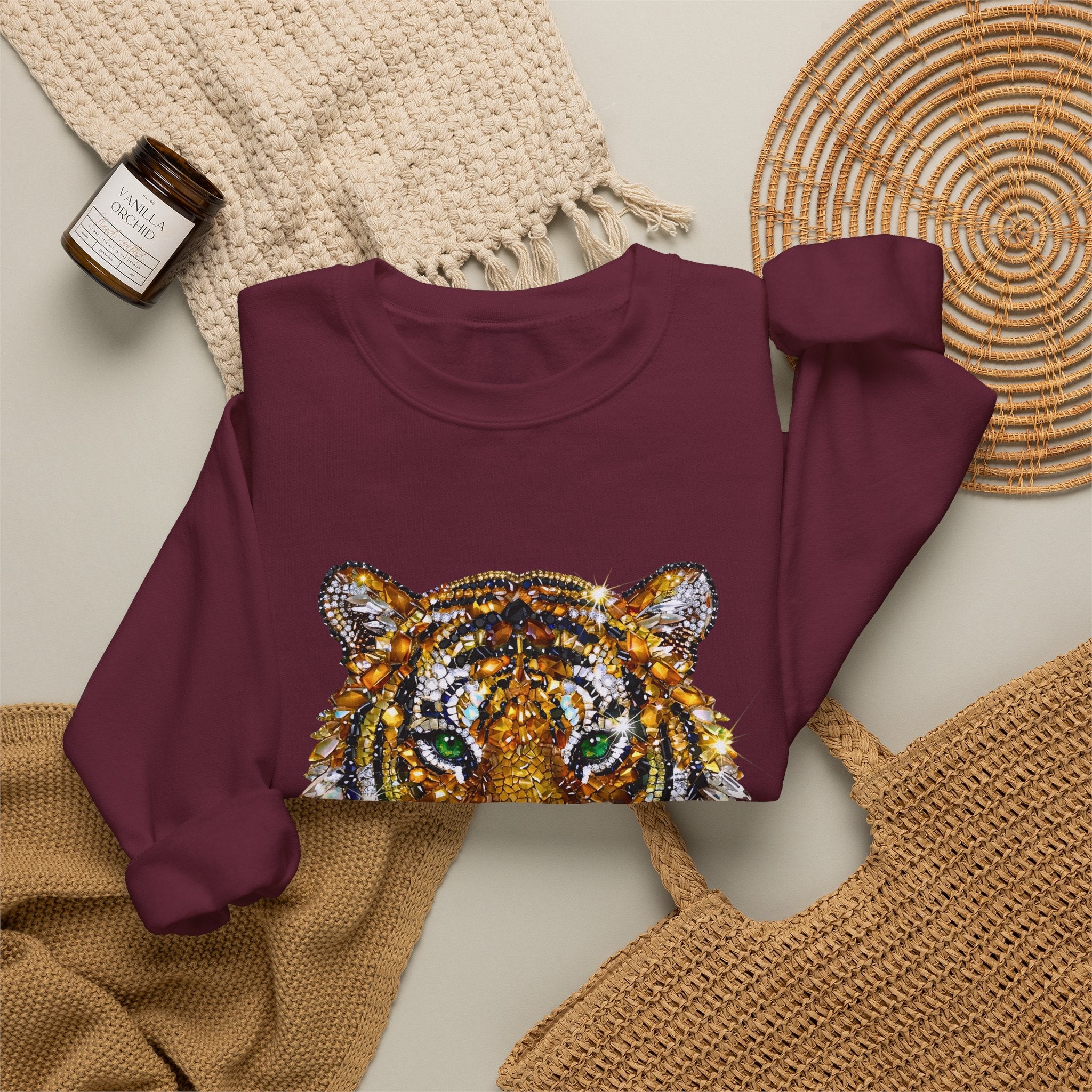 Jeweleed Tiger Sweatshirt