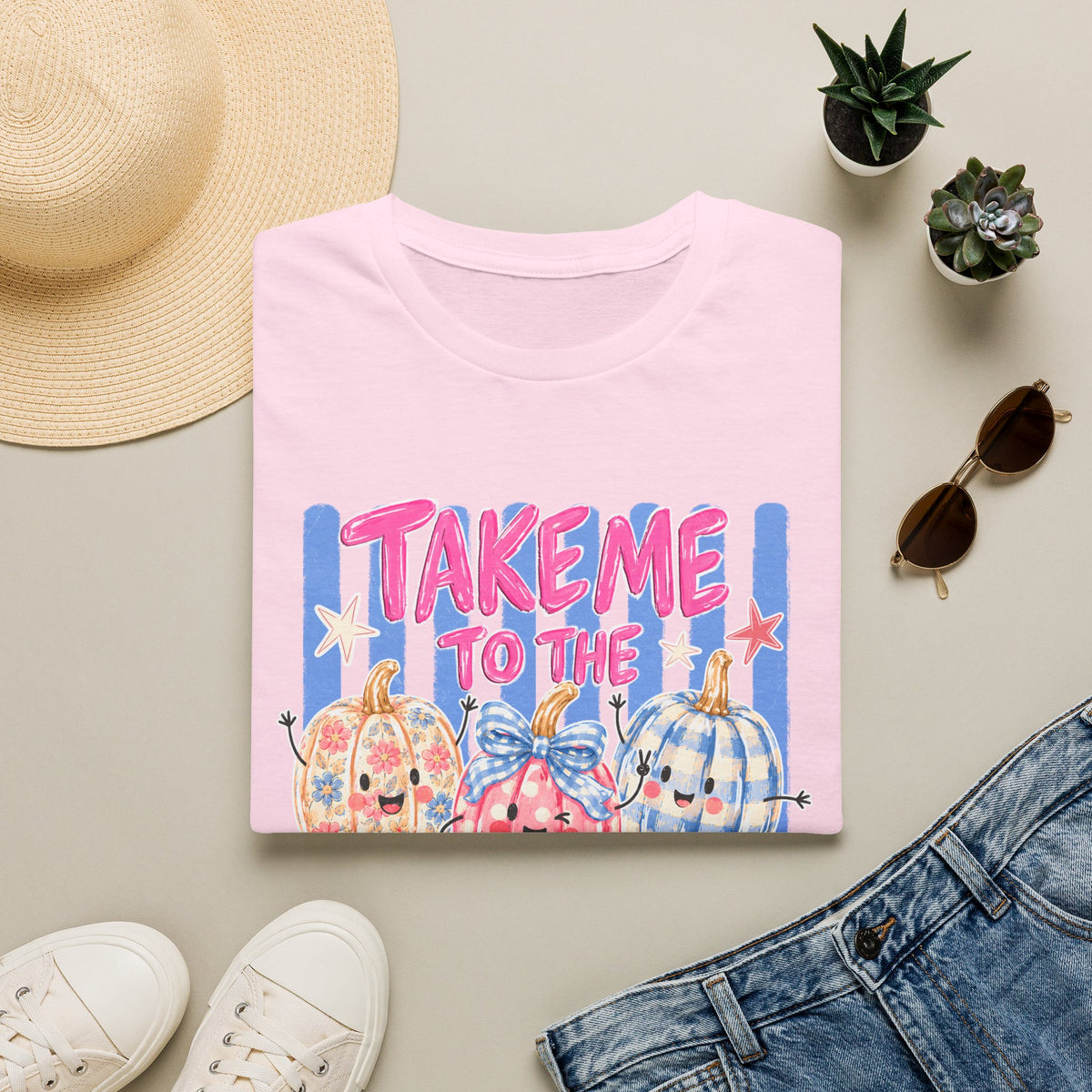 Take Me To The Pumpkin Patch Tee - Gildan