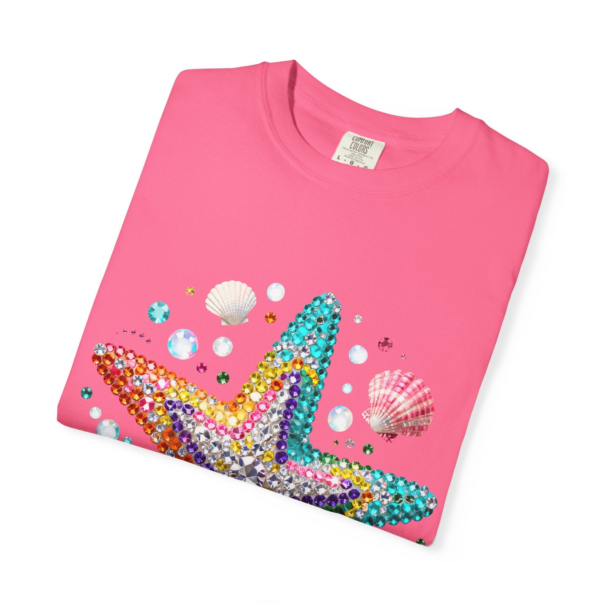 Jeweled Starfish Tee - Comfort Colors