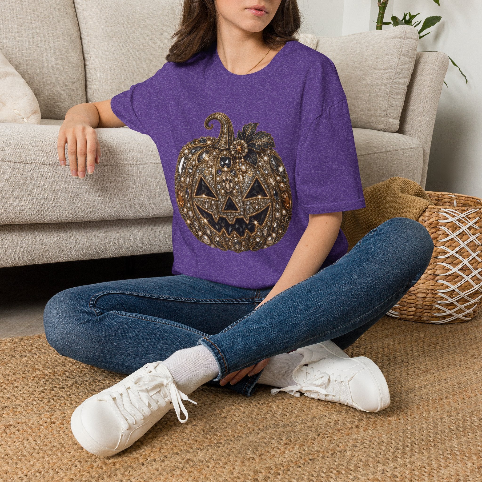 The Jeweled Pumpkin Tee - Gildan