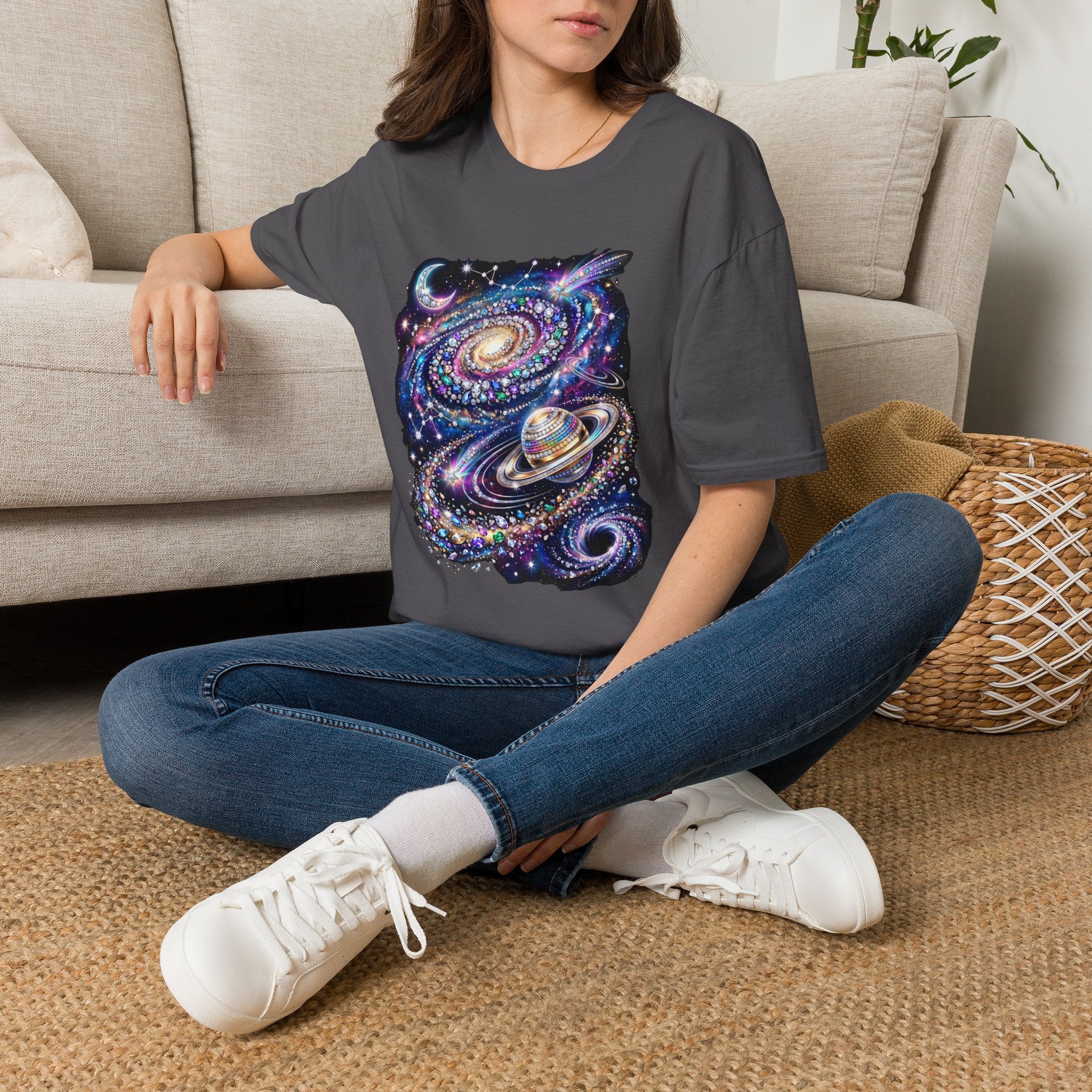 Obsidia Night Sky Tee - Gildan