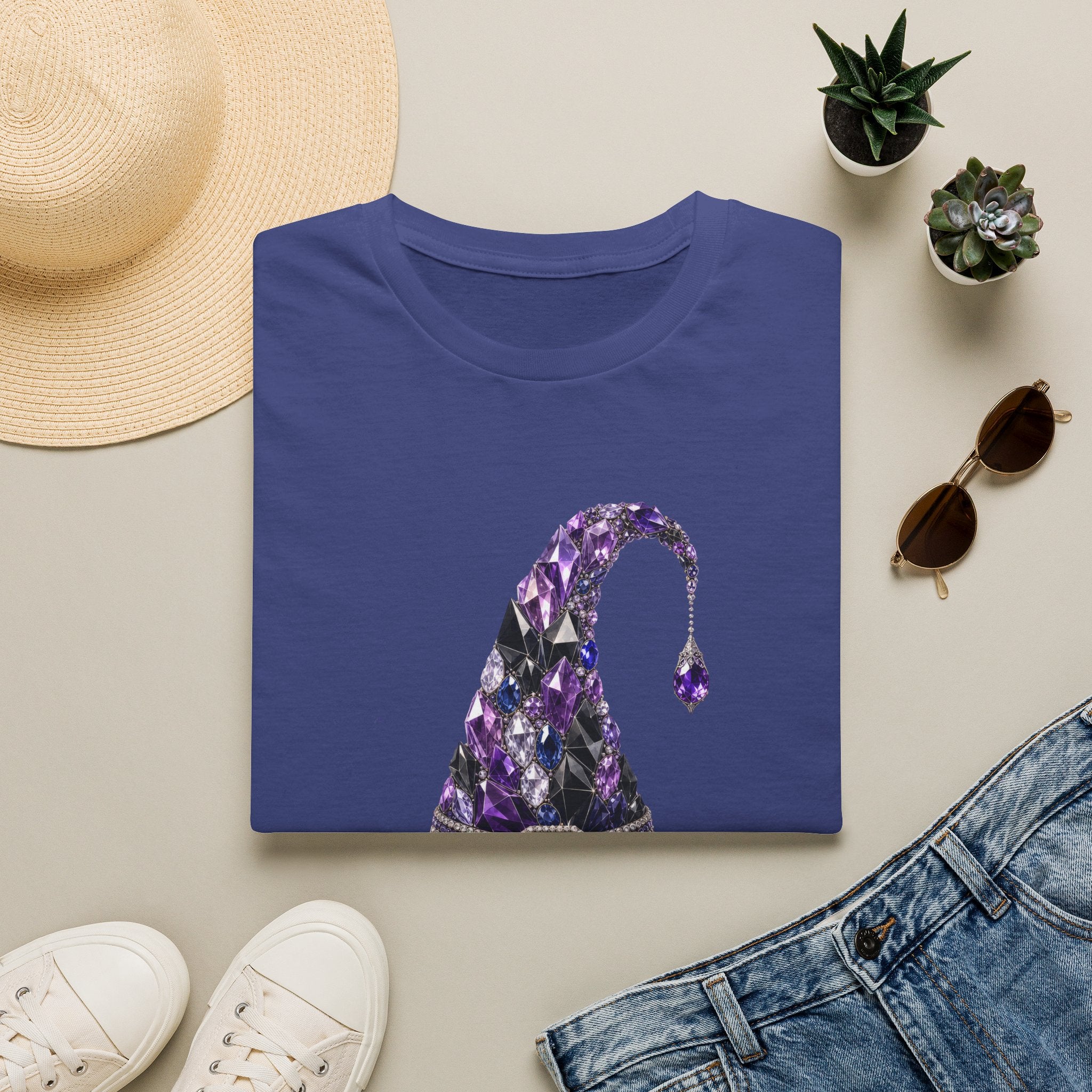 The Jeweled Witches Hat Tee - Gildan