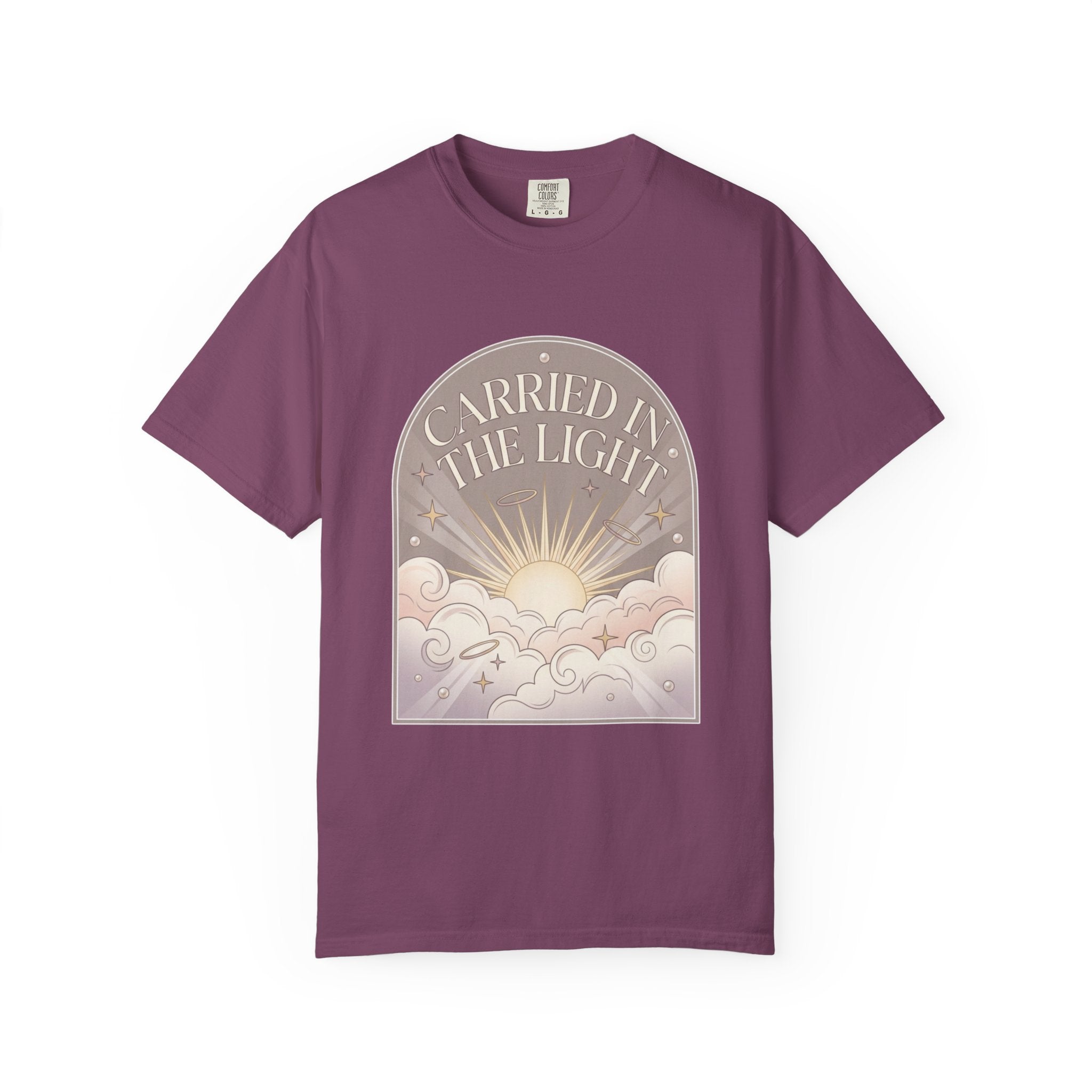 Carried in The Light Tee -Comfort Colors