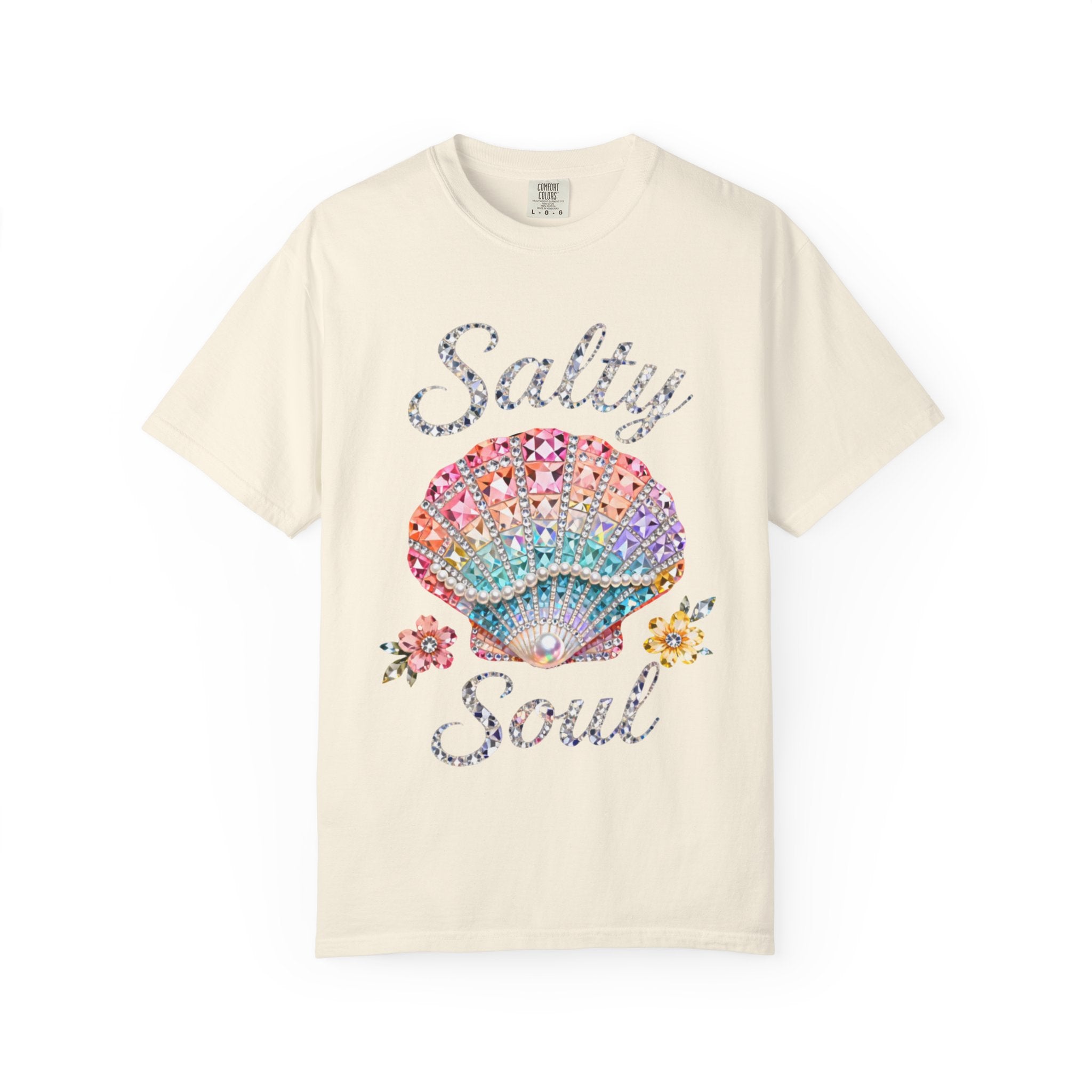 Salty Soul Jewel Tee - Comfort Colors