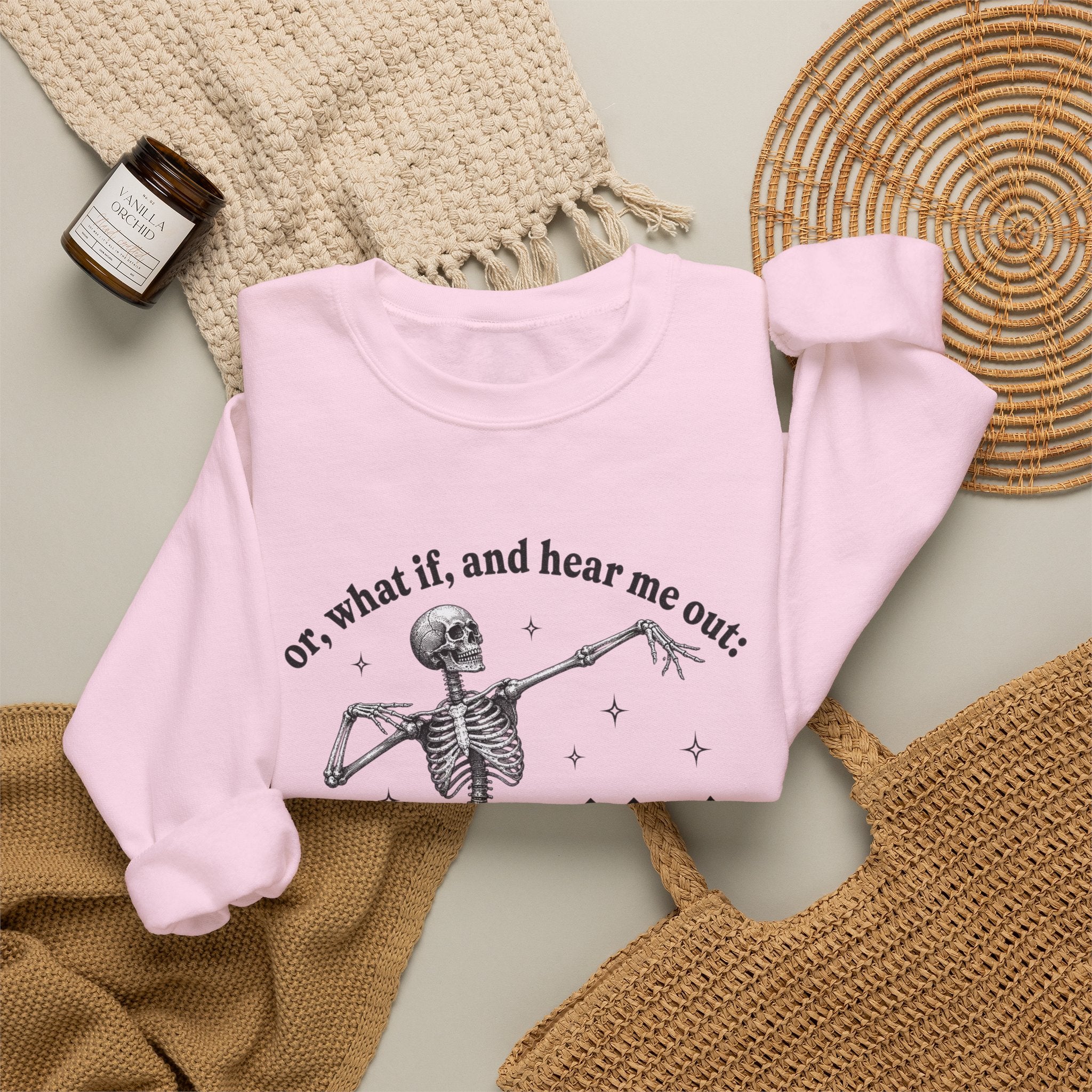 Or What If And Hear Me Out Sweatshirt - Gildan