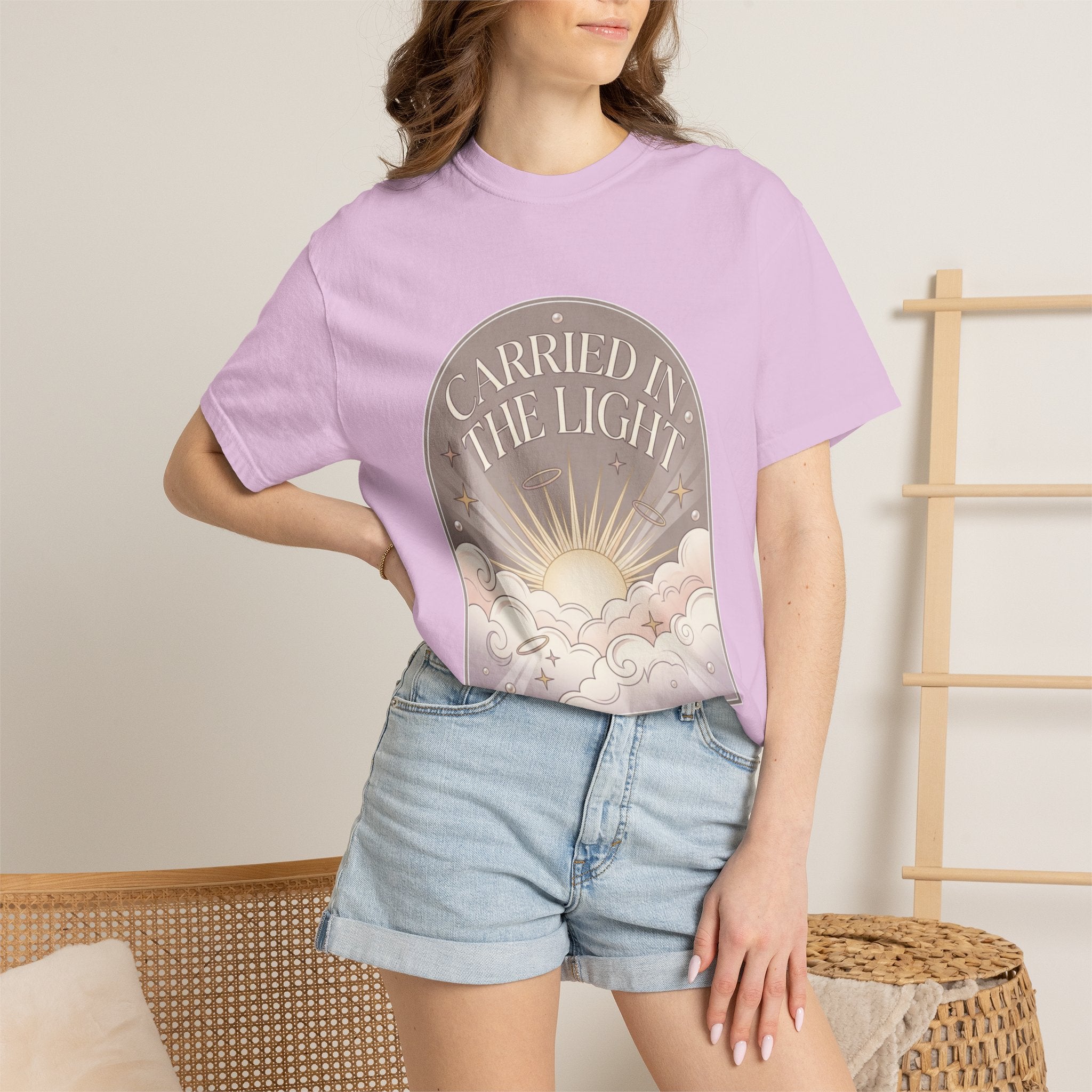 Carried in The Light Tee -Comfort Colors