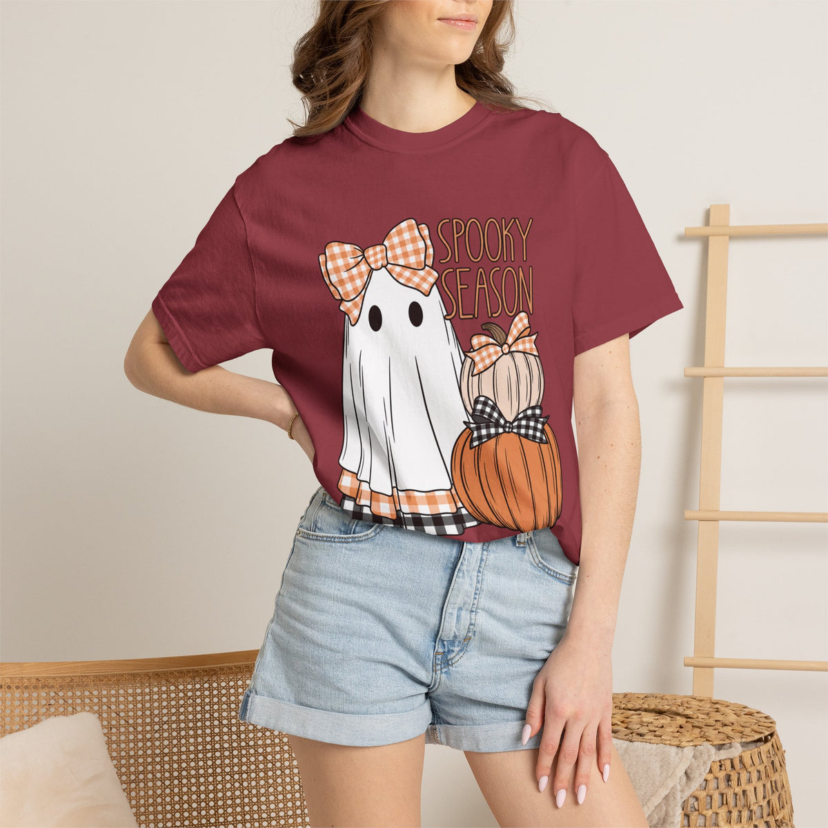 The Bow Ghost Tee - Comfort Colors