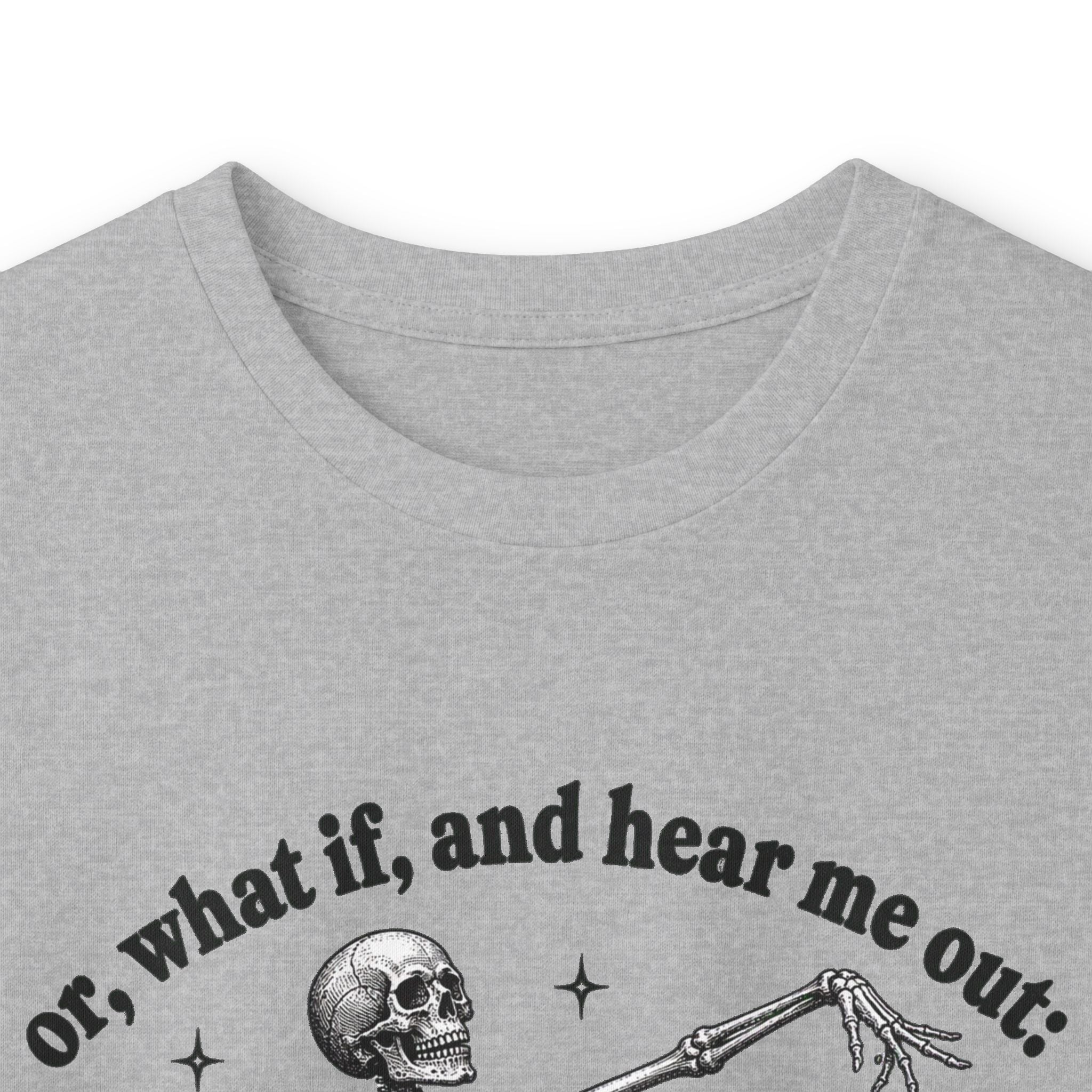 Or What If No Long Sleeve Tee -Gildan