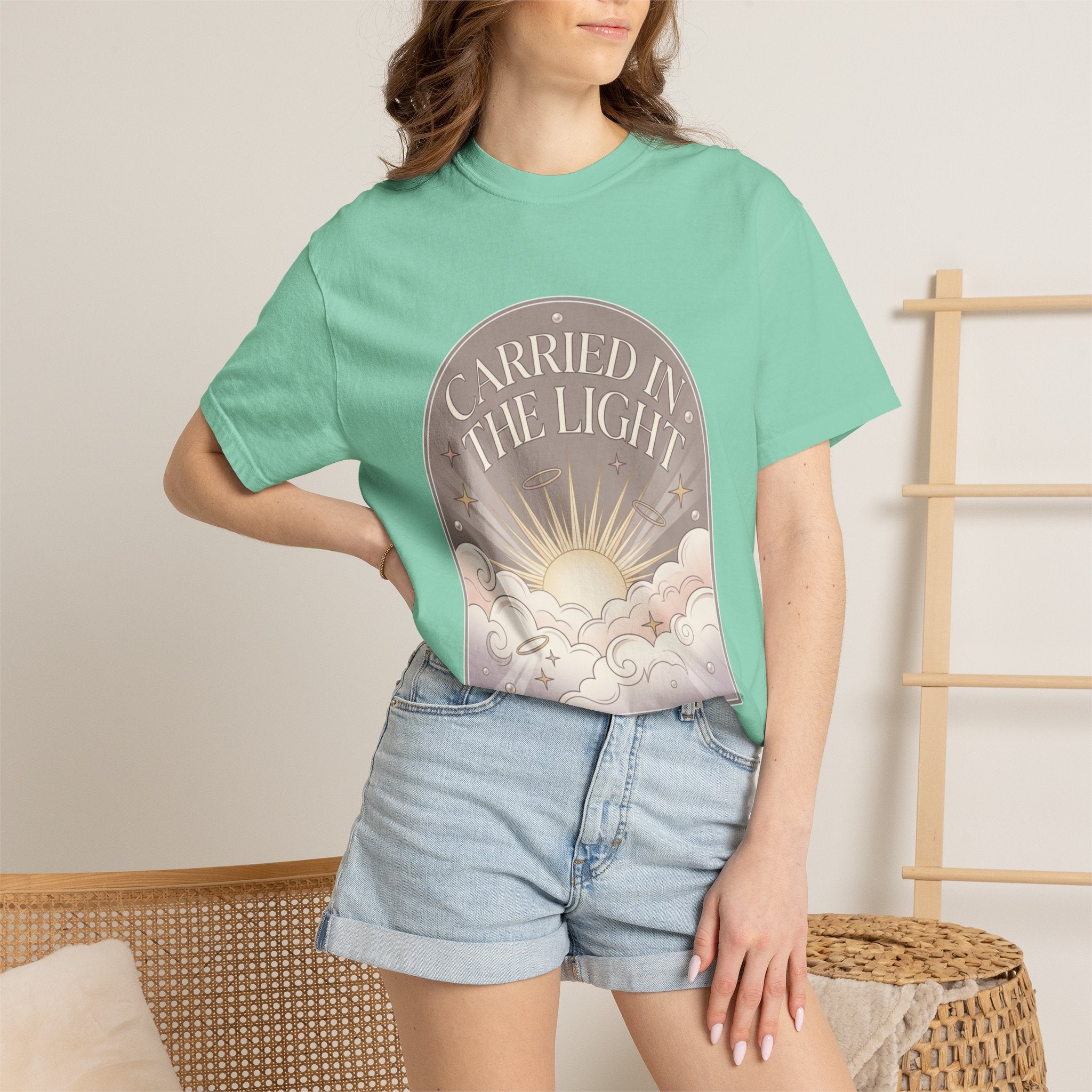 Carried in The Light Tee -Comfort Colors