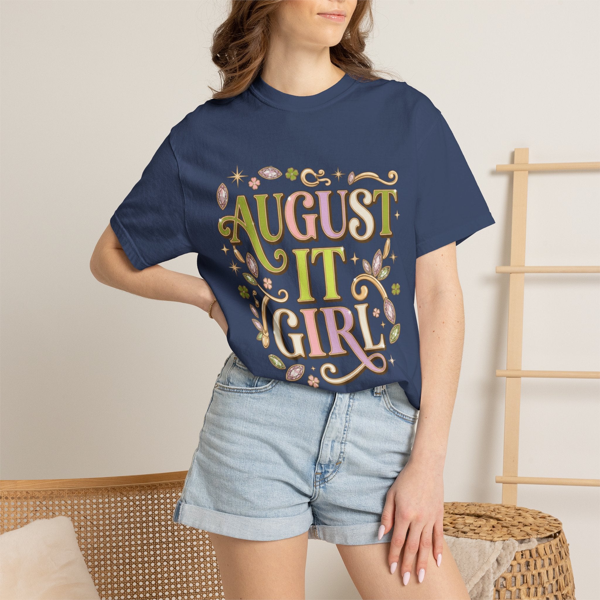 August It Girl Tee - Comfort Colors