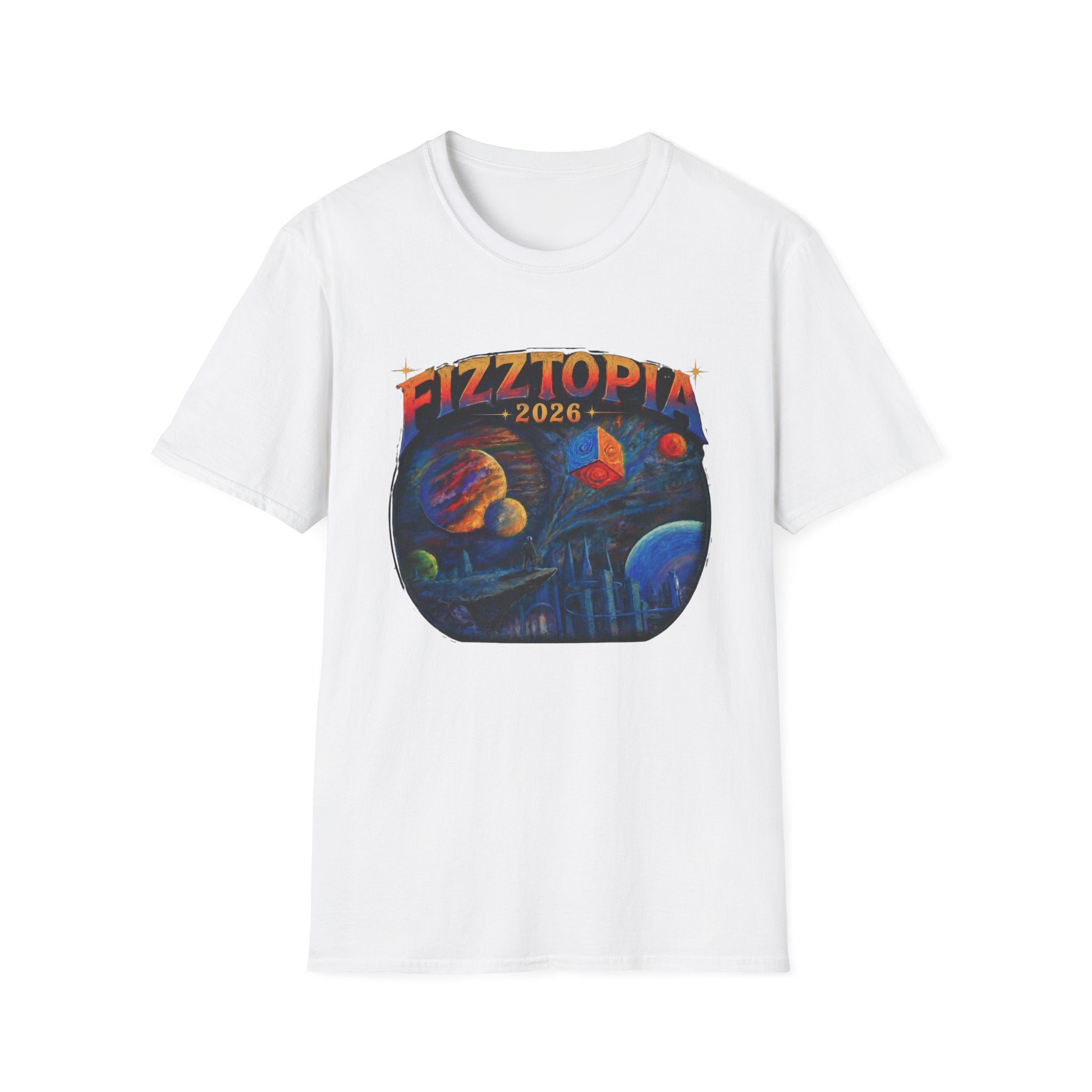 Daddy Ring Bomb's Fizztopia Galaxy Shirt - Gildan Tee