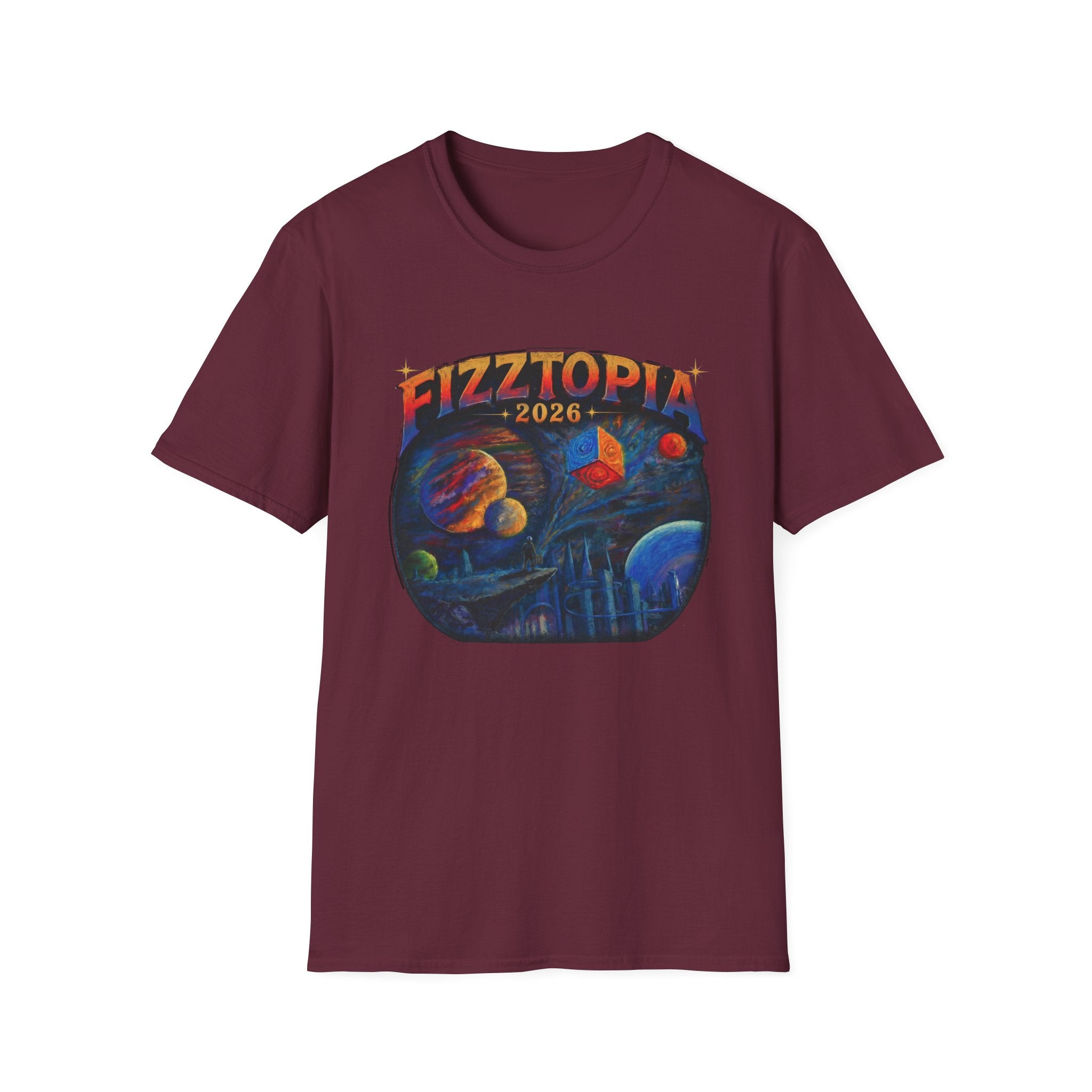 Daddy Ring Bomb's Fizztopia Galaxy Shirt - Gildan Tee