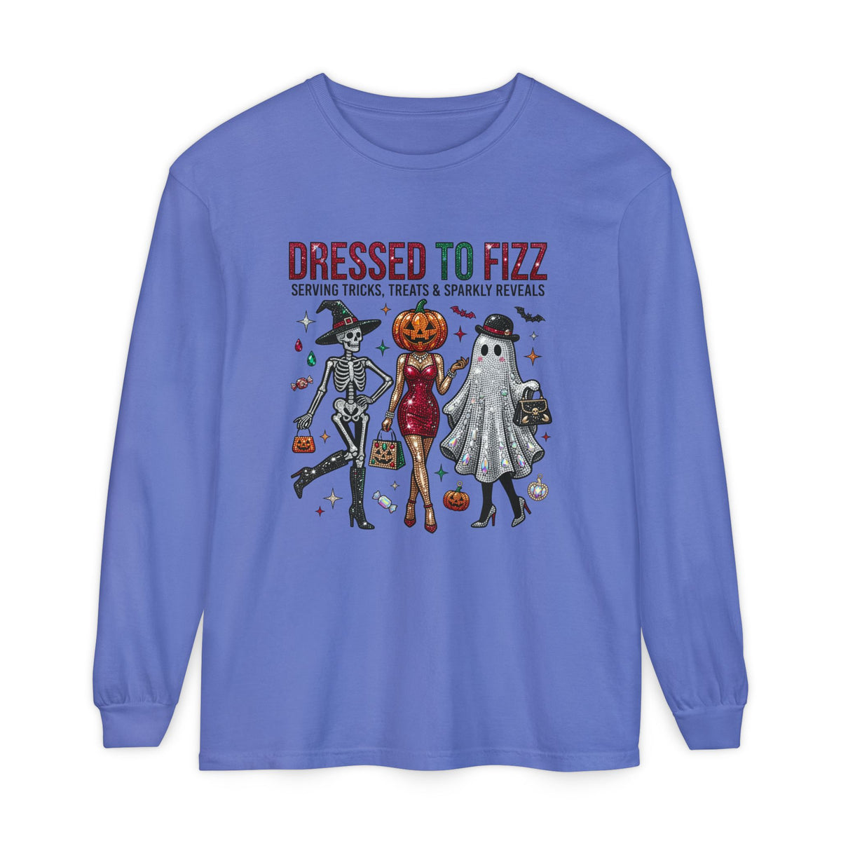 Dressed To Fizz Long Sleeve - Comfort Colors