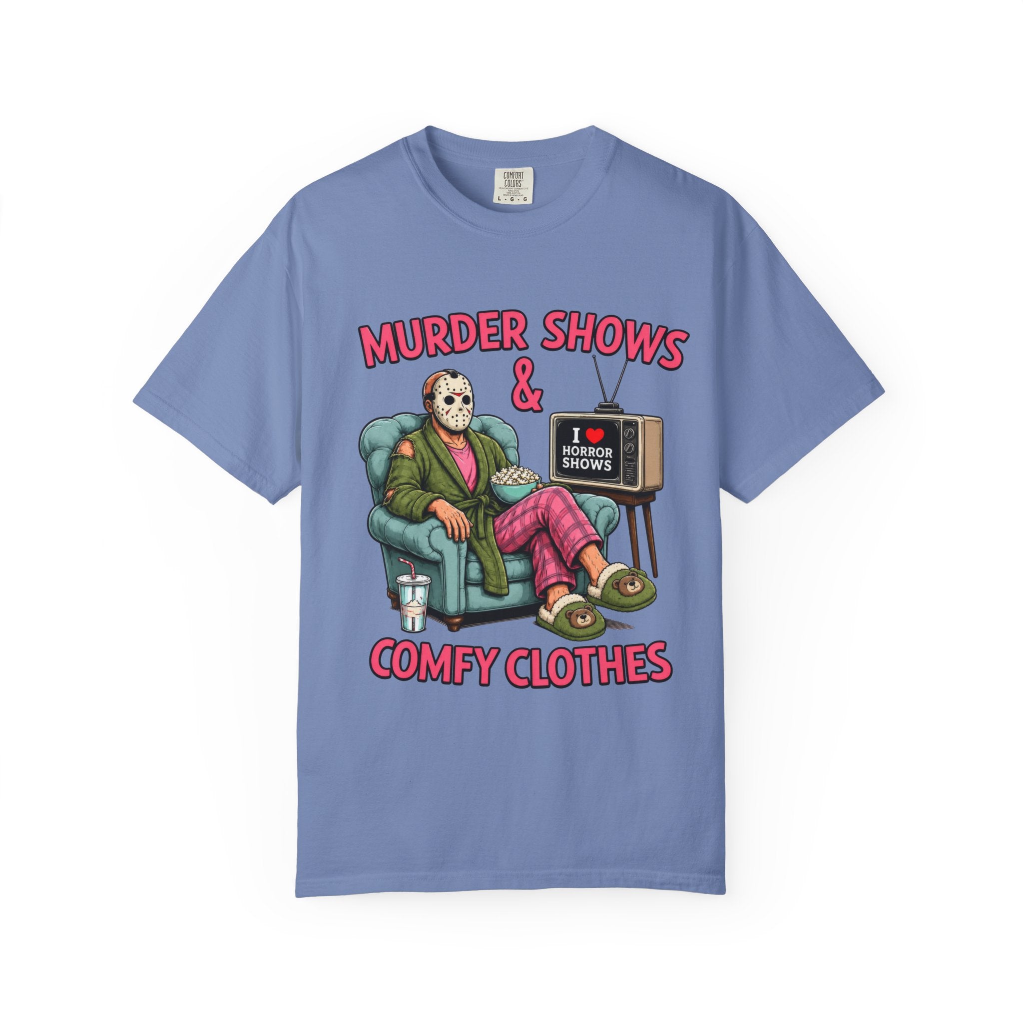 Murder Shows and Comfy Clothes T-shirt - Comfort colors