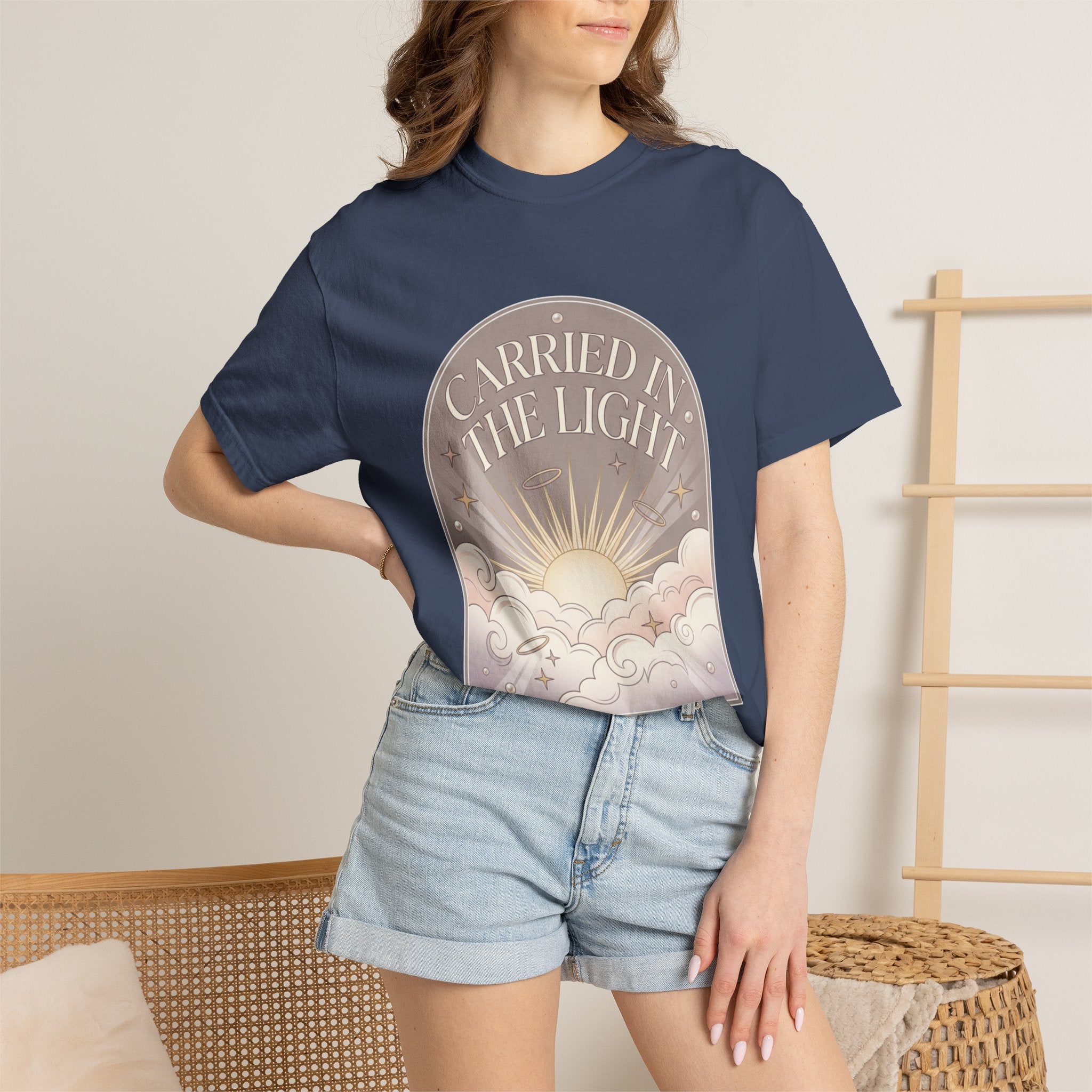 Carried in The Light Tee -Comfort Colors