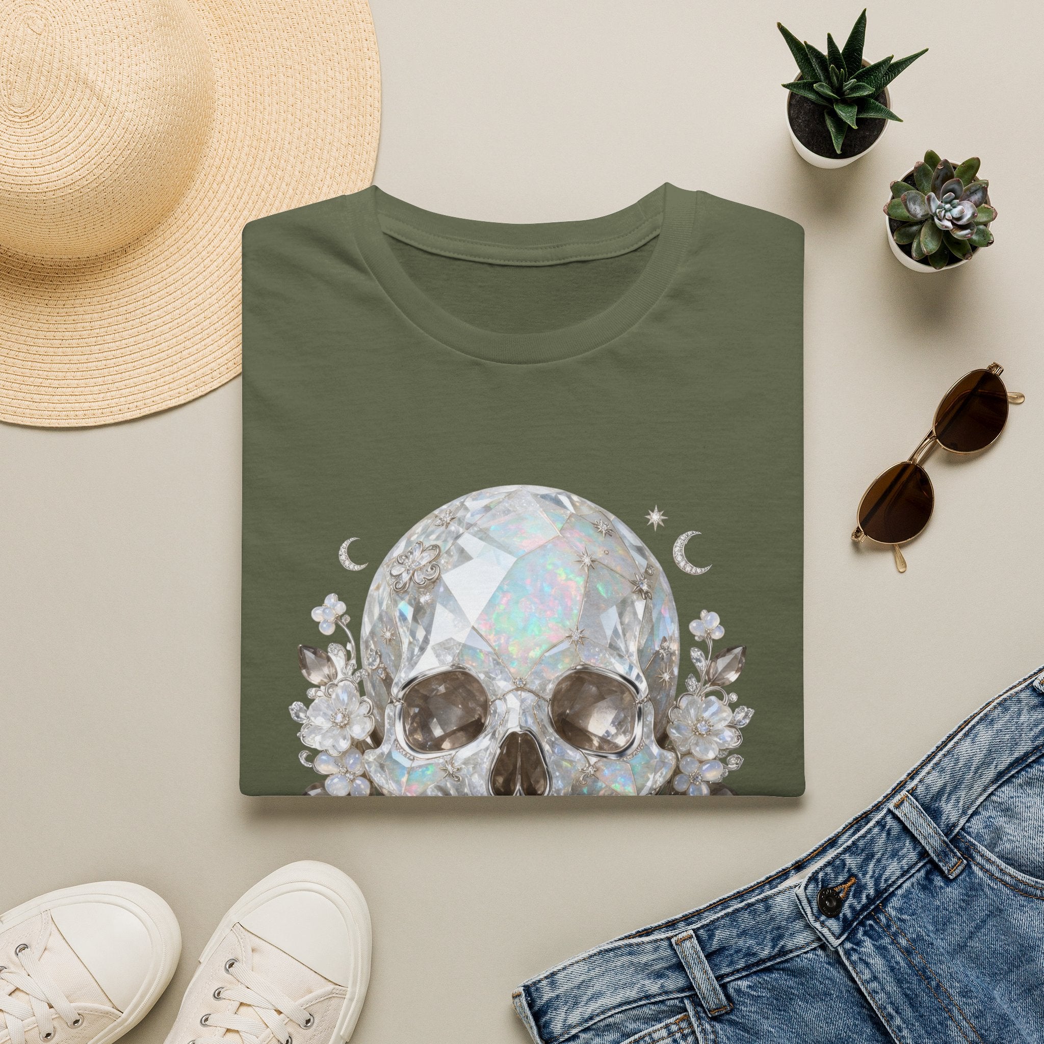 Moonstone Skull Tee - Gildan