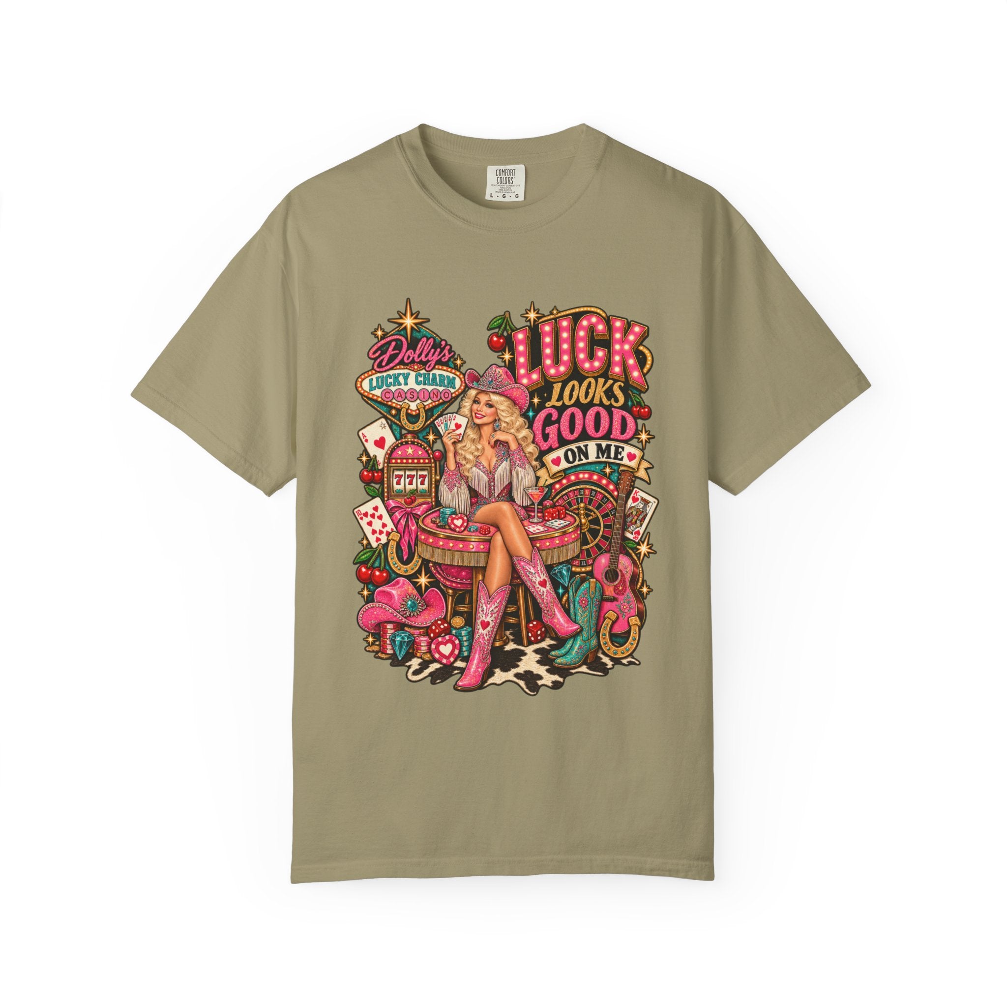 Dolly's Lucky Charm Casino Tee