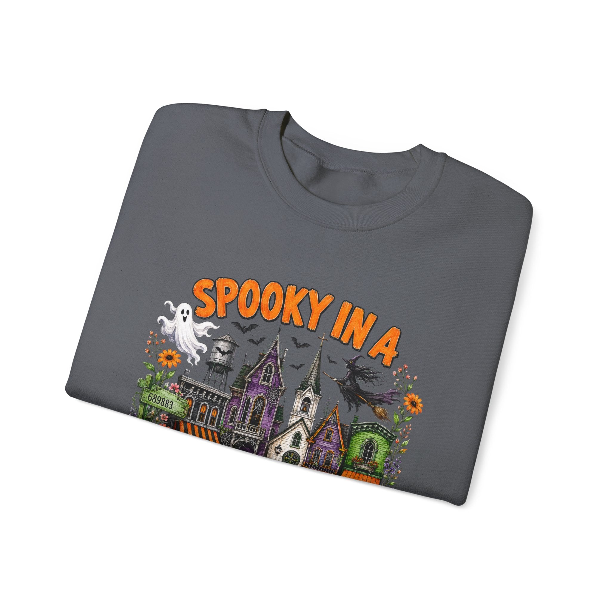 Spooky In A Smalltown Sweatshirt - Gildan