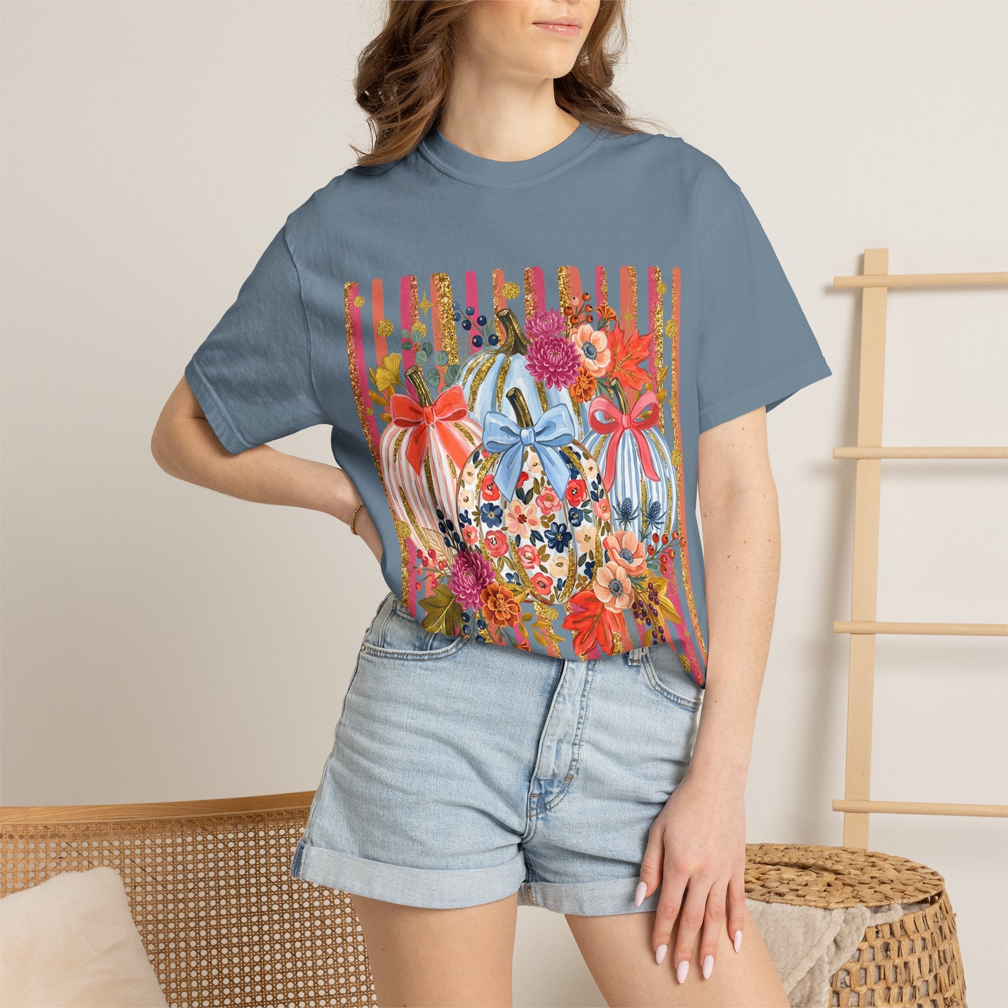 Blue Ribbon Harvest Tee - Comfort Colors