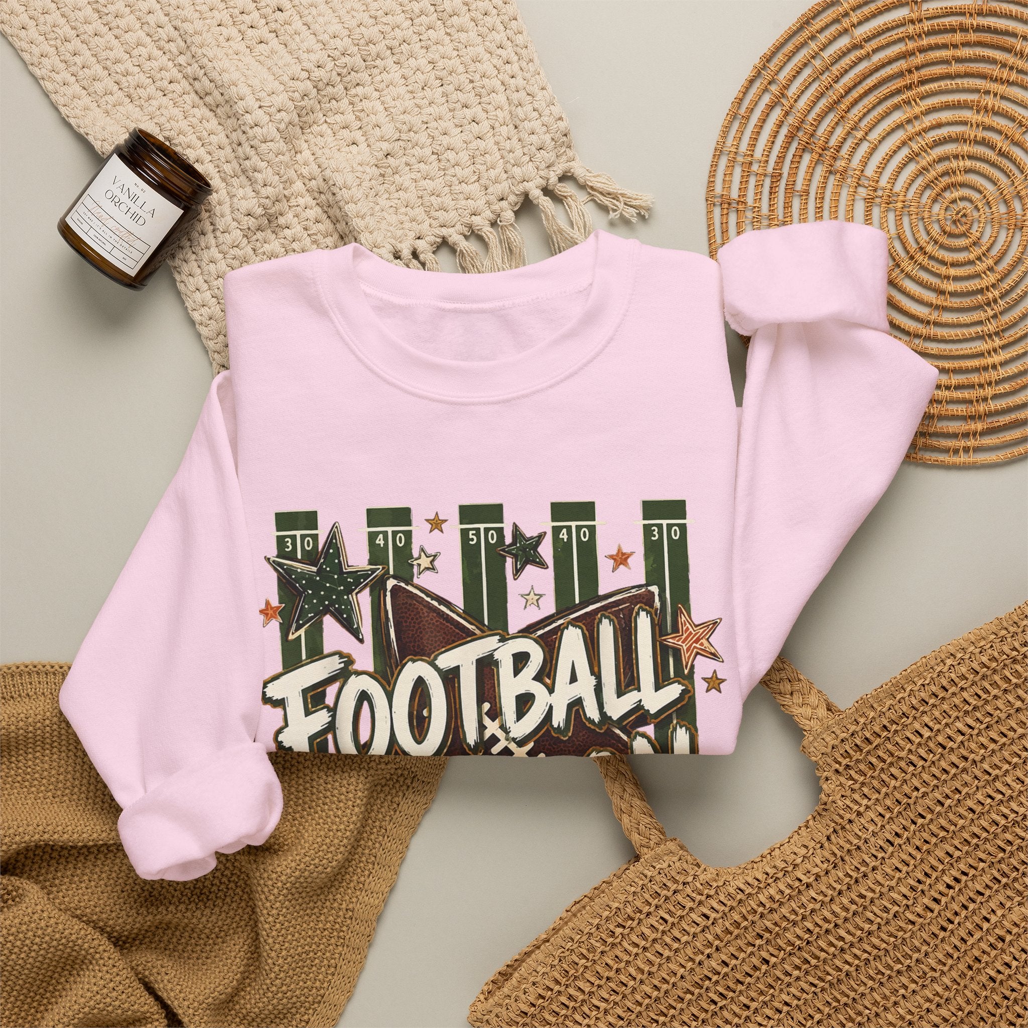Football Season Sweatshirt - Gildan